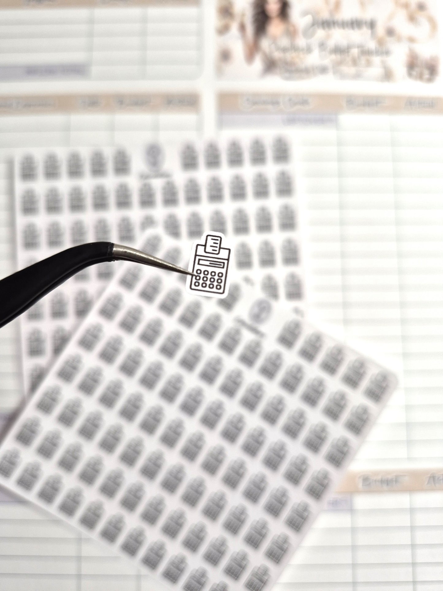 Icon Sticker Sheet, Calculators