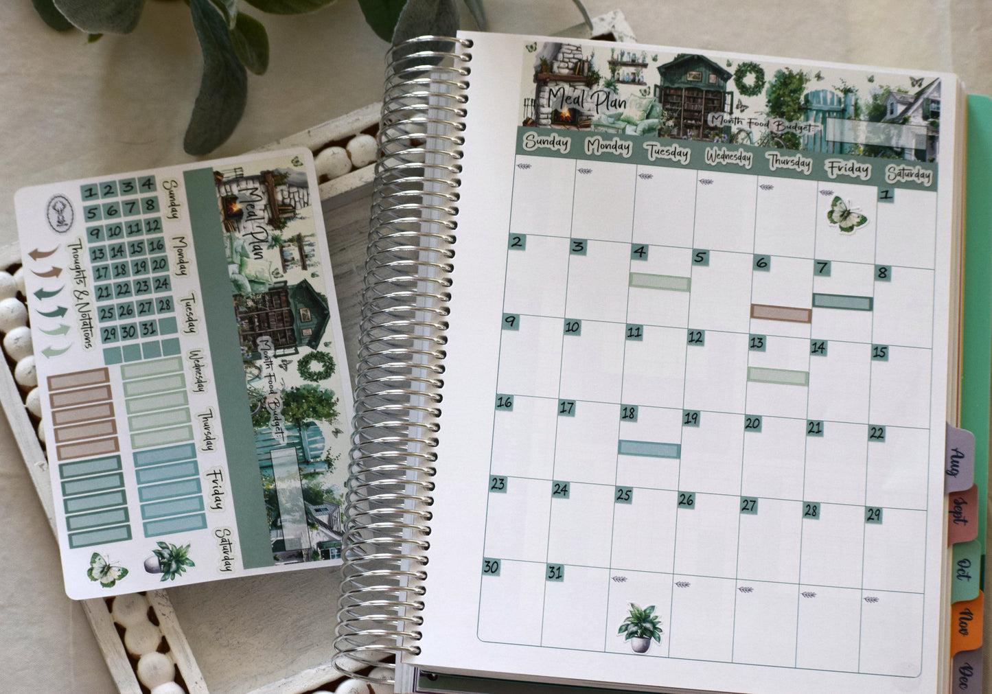 TBM BBP Workbook Sticker Kit, Cottage Getaway