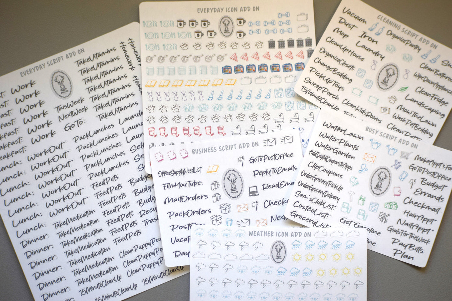 Scripts and Icons for Everyday Planning