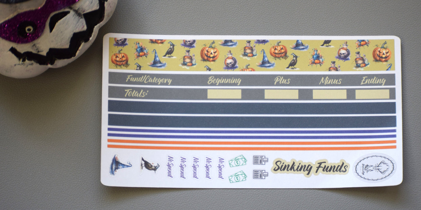 Budget Sticker Kit, Halloween