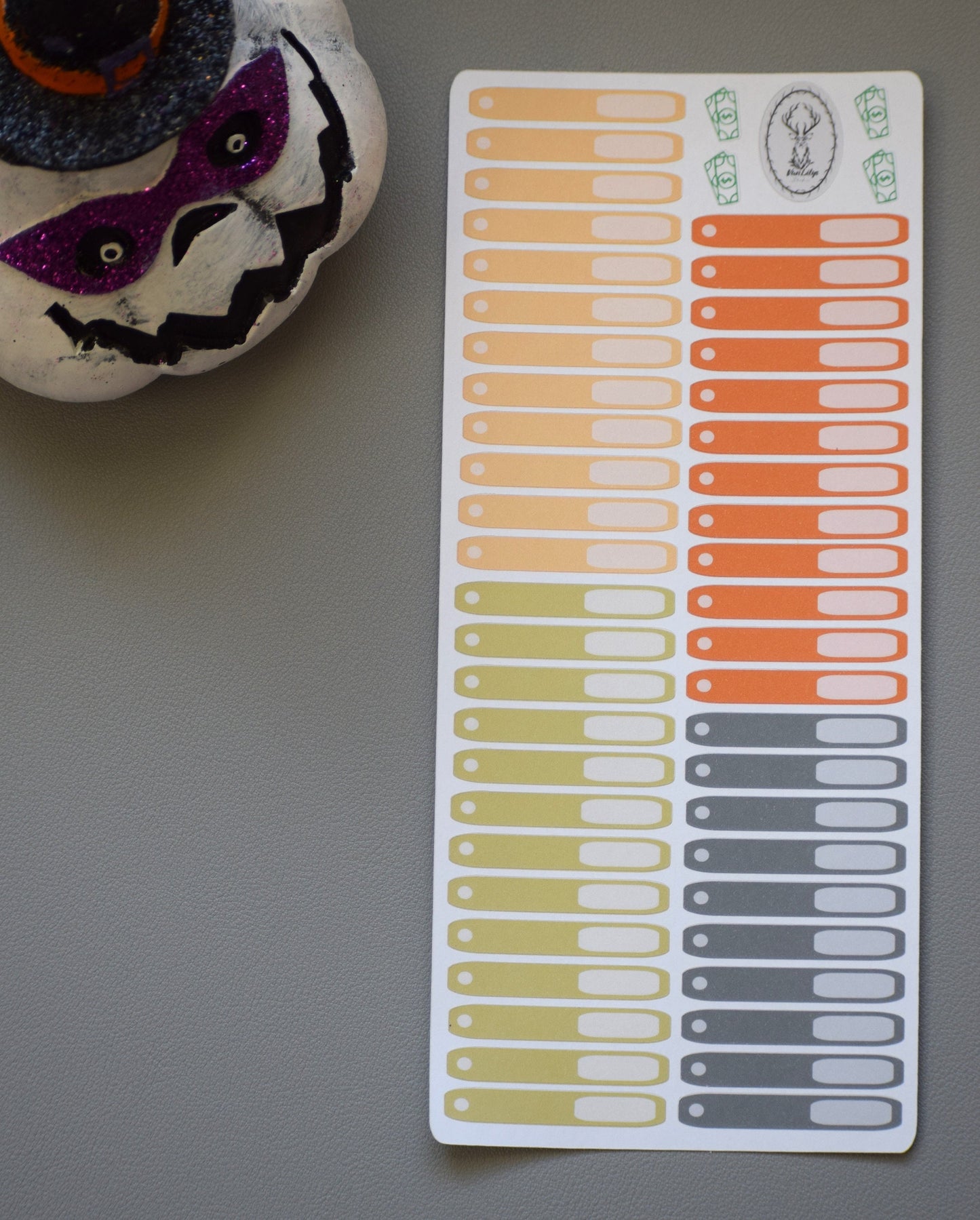 Budget Sticker Kit, Halloween