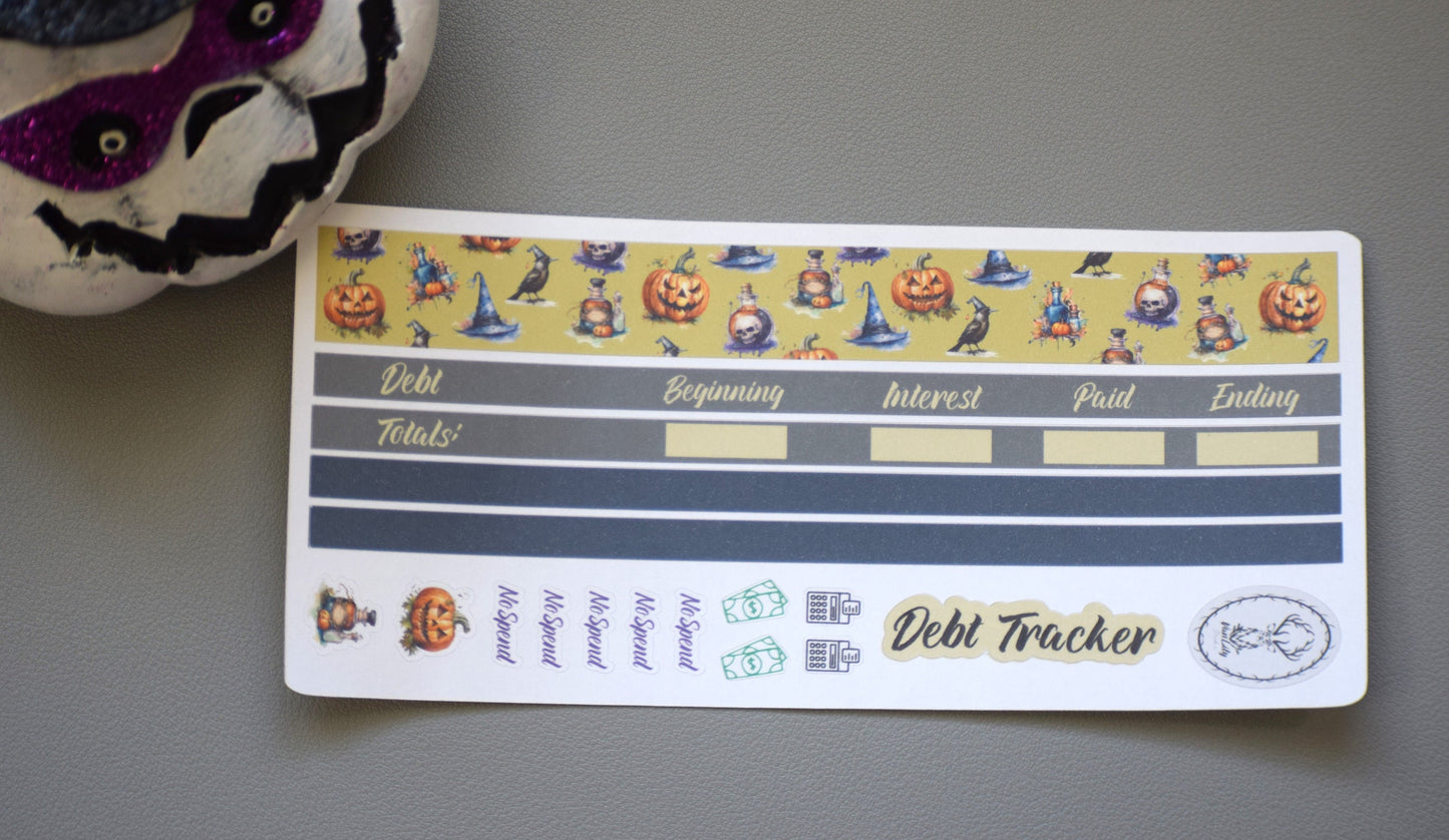 Budget Sticker Kit, Halloween