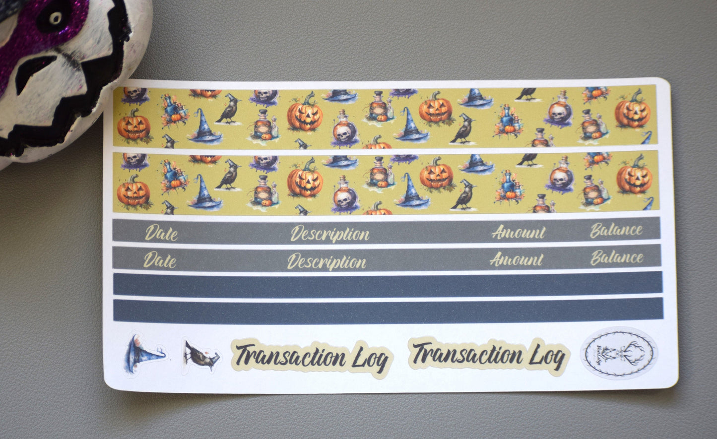 Budget Sticker Kit, Halloween