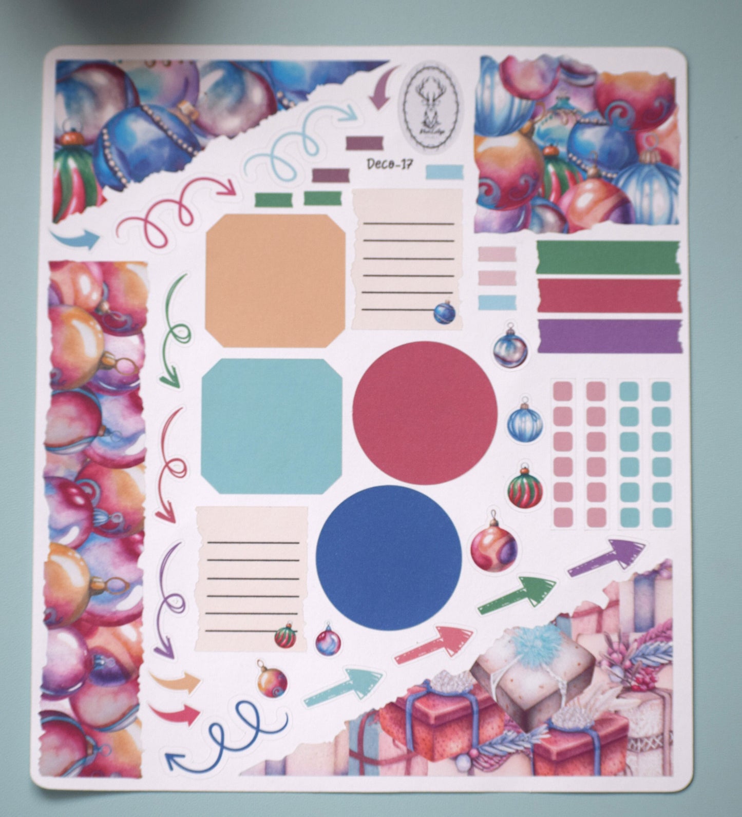 Journal Deco Planner Stickers Kit #16 Baubles Baubles Baubles