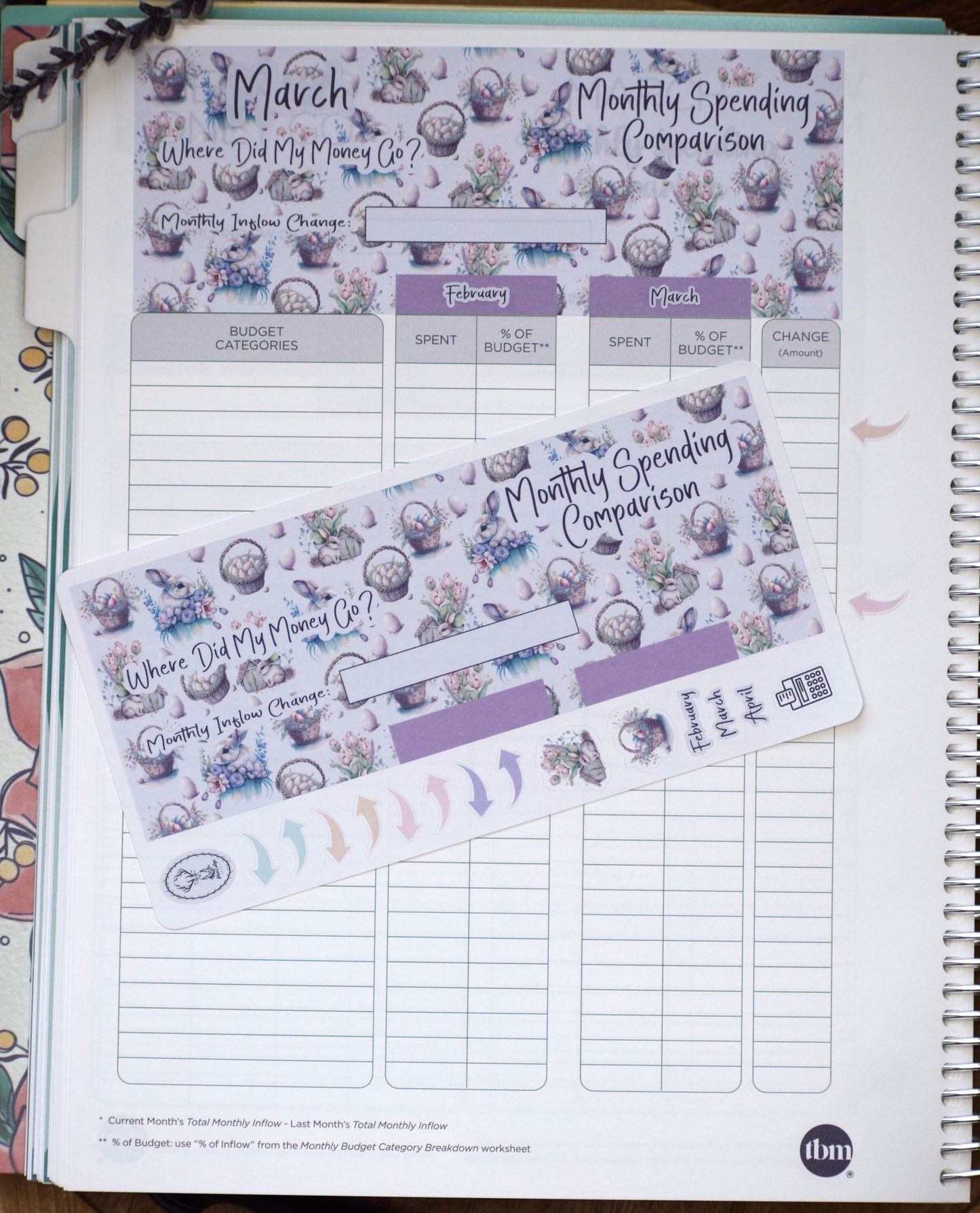 TBM BBP Workbook Sticker Kit, Easter