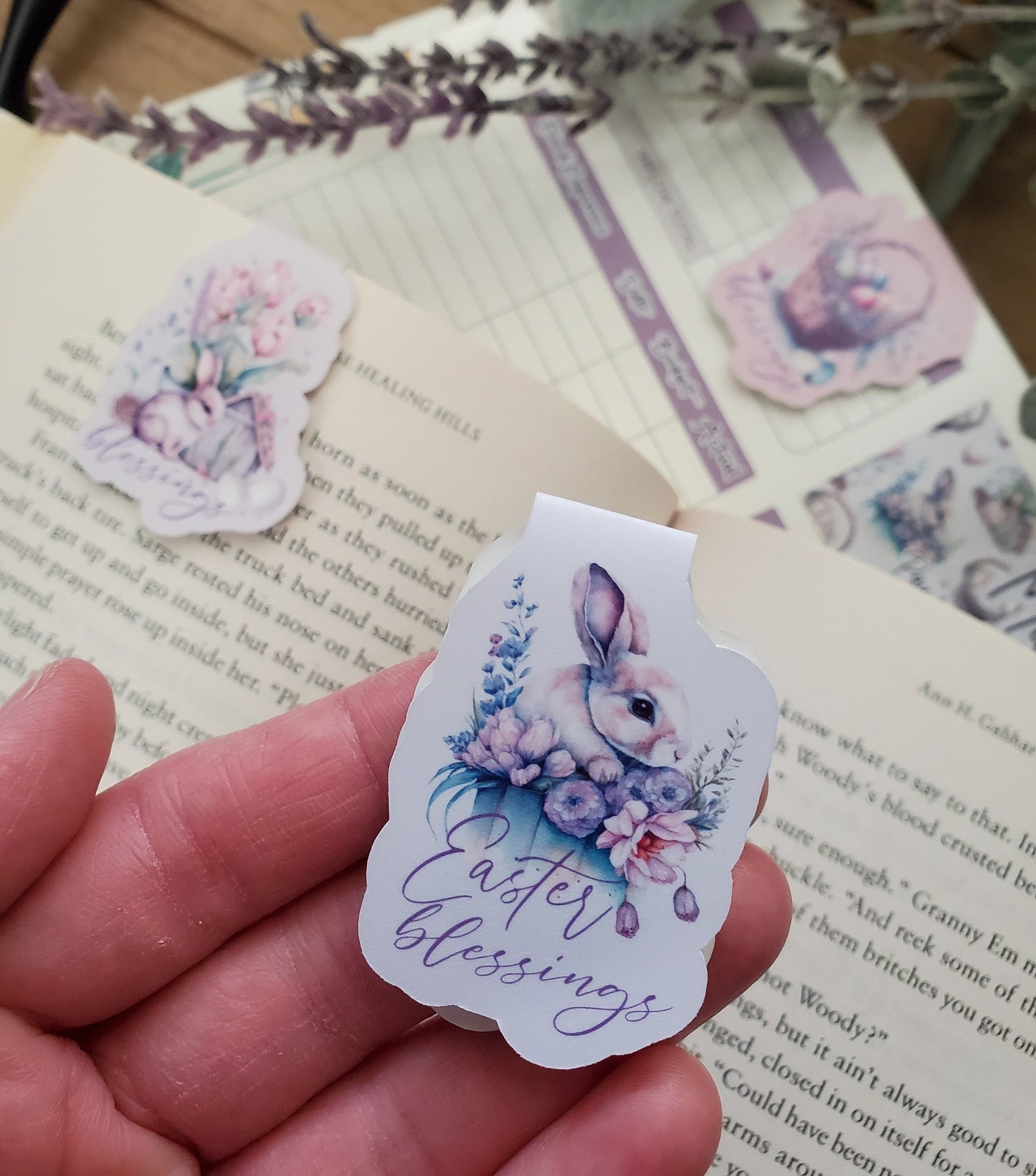 Magnetic Bookmarks, Easter #3