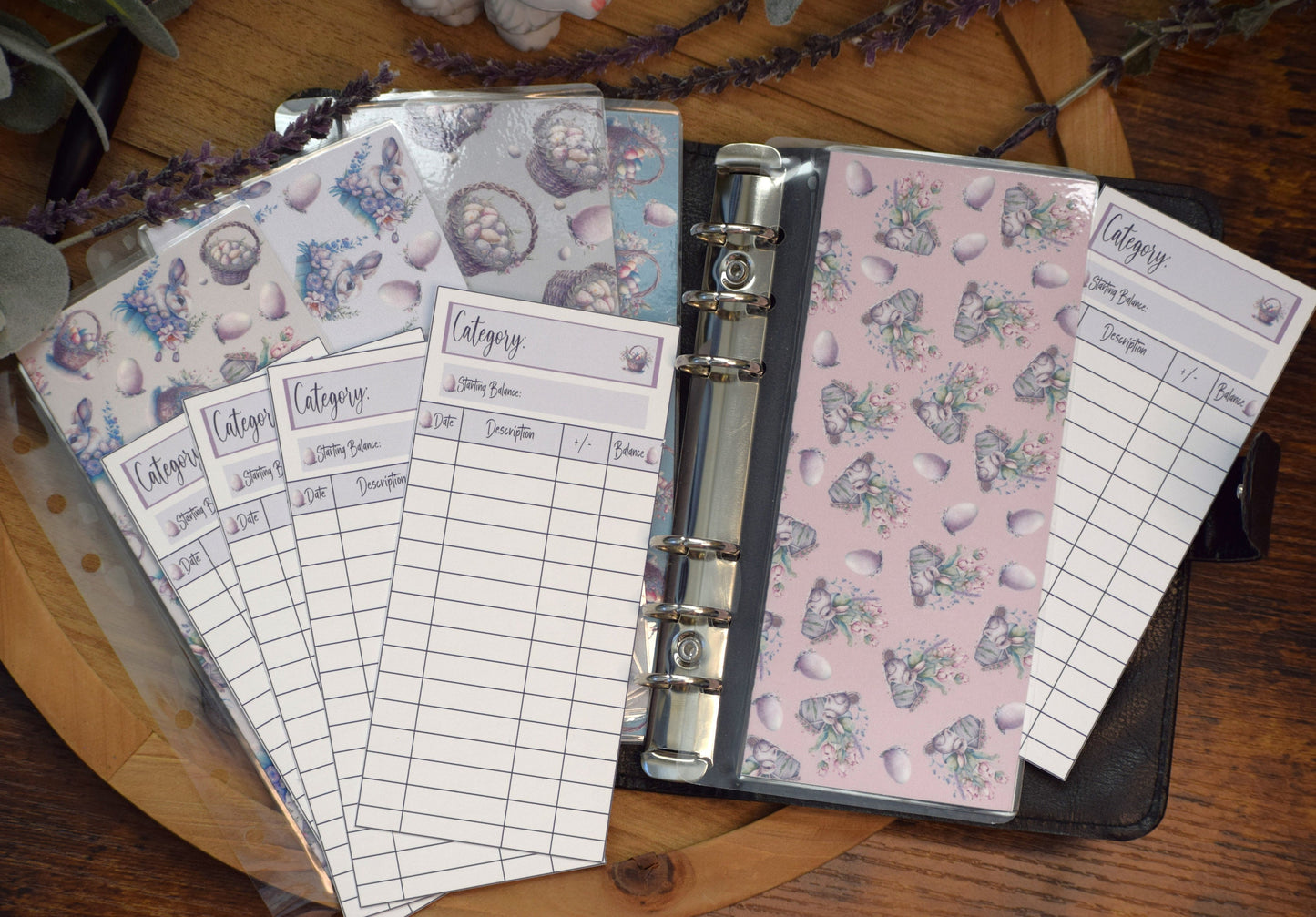 Budget Kit Add-On for the Erin Condren 7x9 and 8.5x11 Monthly Planners, Easter #3