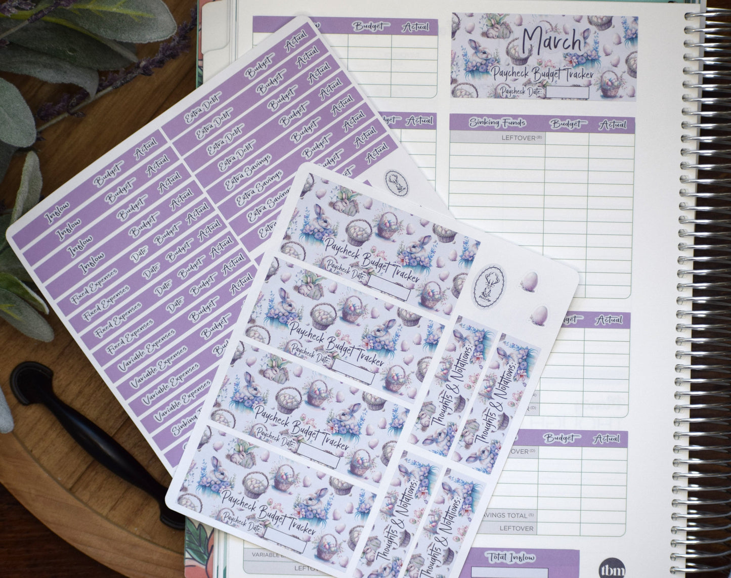 TBM BBP Workbook Sticker Kit, Easter