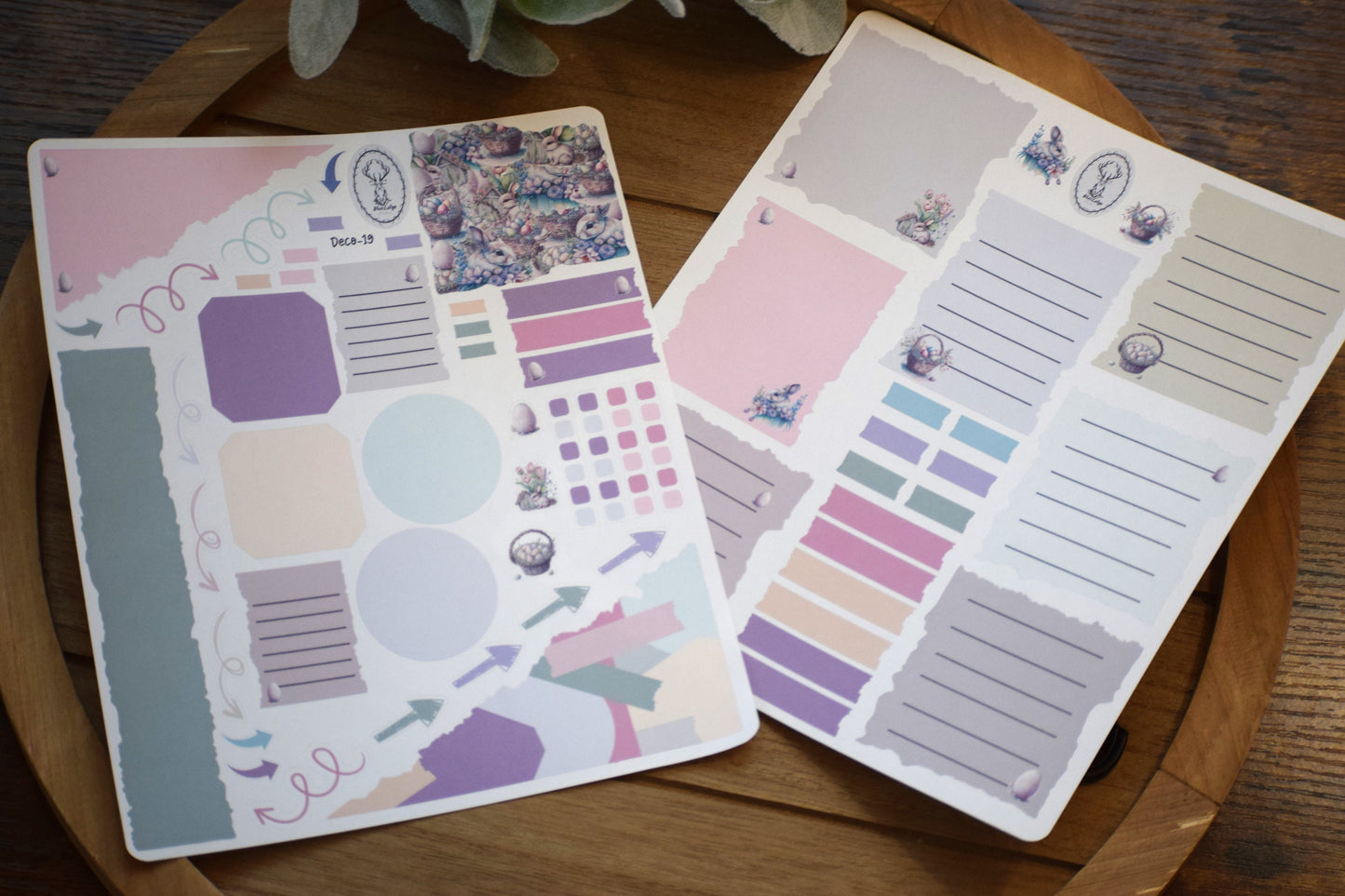 Journal Deco Planner Stickers Kit #3 Easter