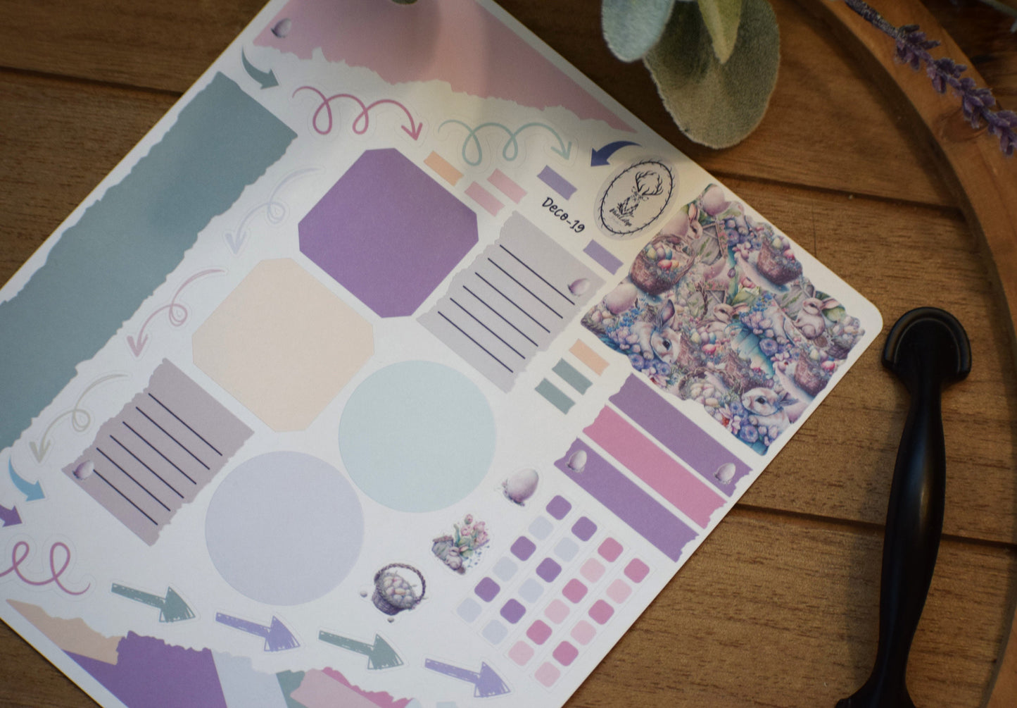 Journal Deco Planner Stickers Kit #3 Easter