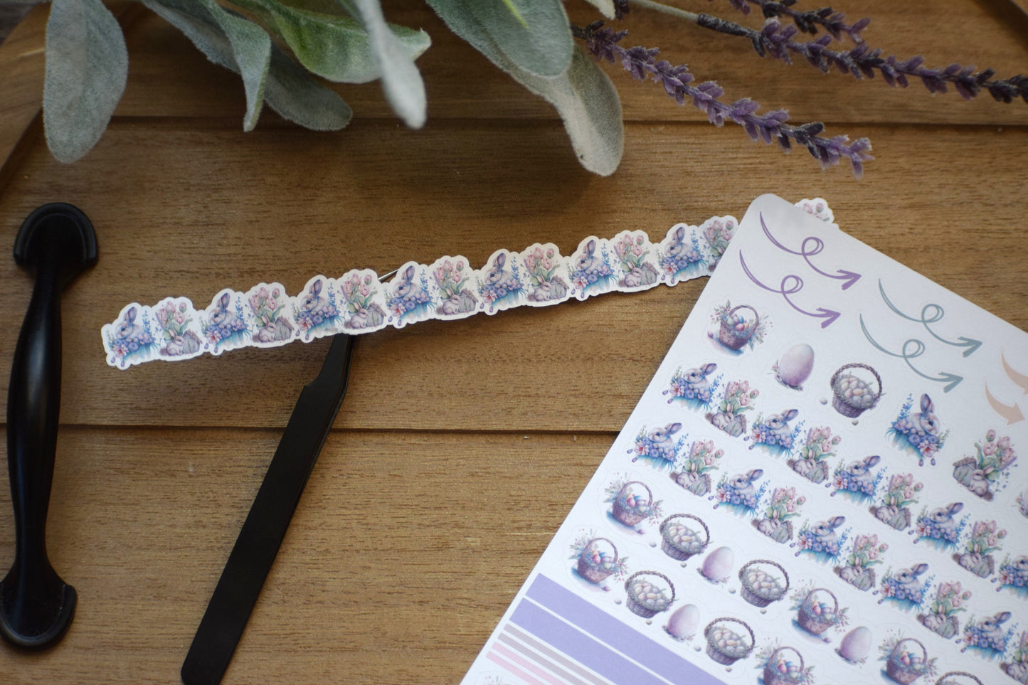 Washi Planner Sticker Sheet, Easter #3