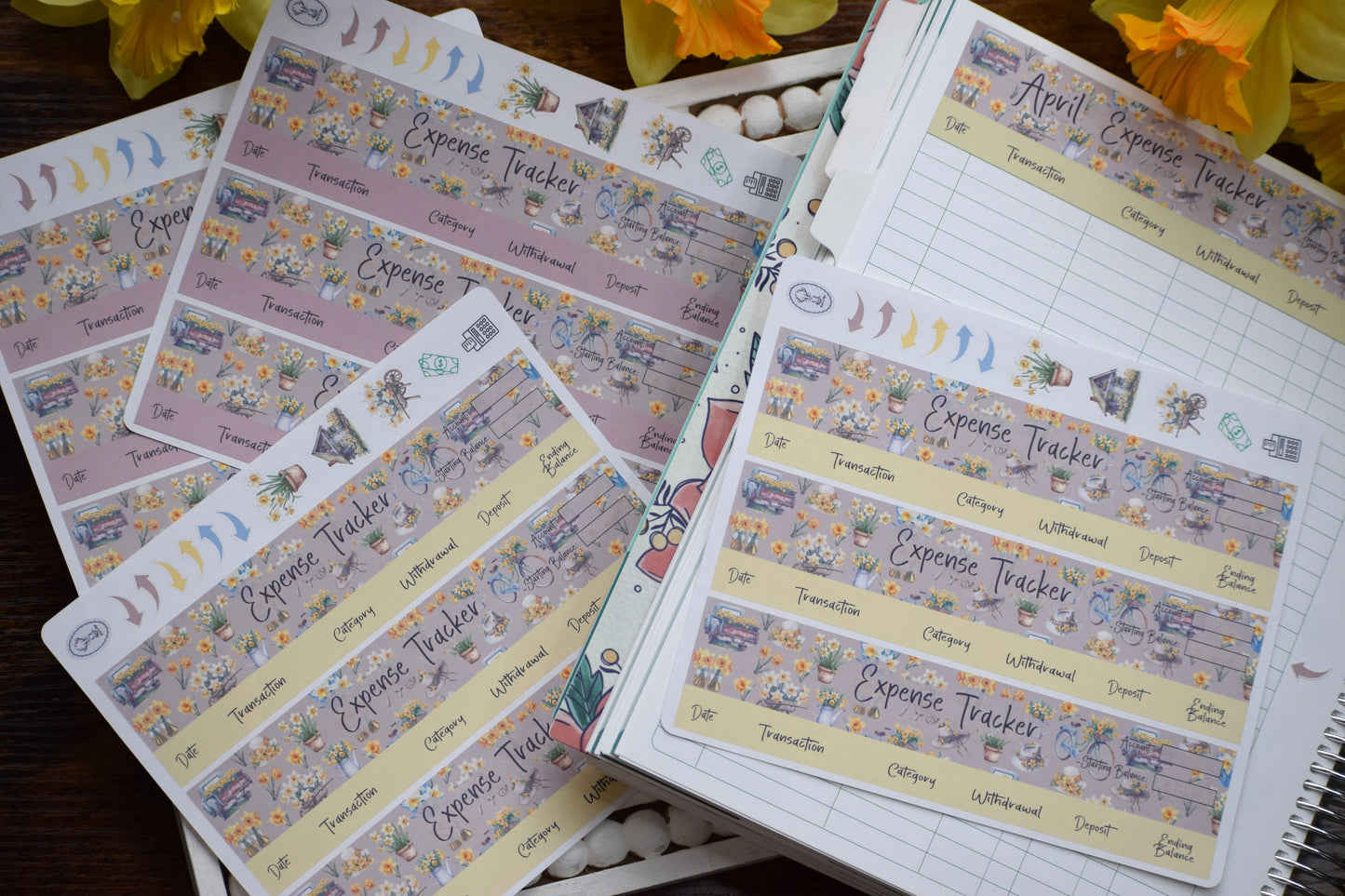 TBM BBP Workbook Sticker Kit, Daffodil Delight #20