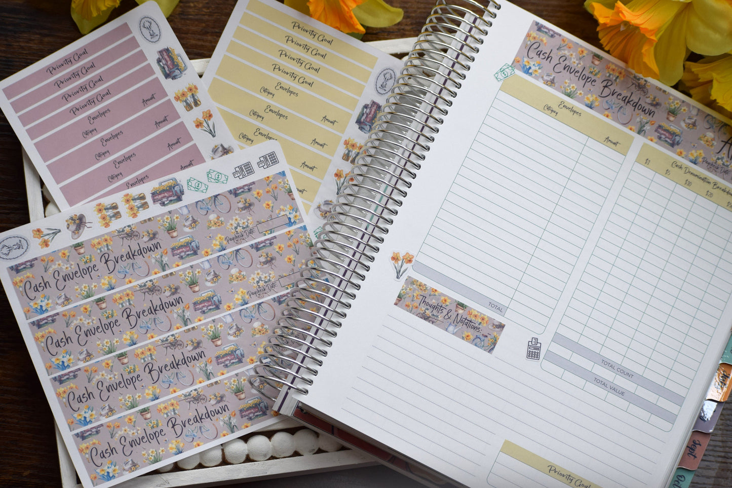 TBM BBP Workbook Sticker Kit, Daffodil Delight #20