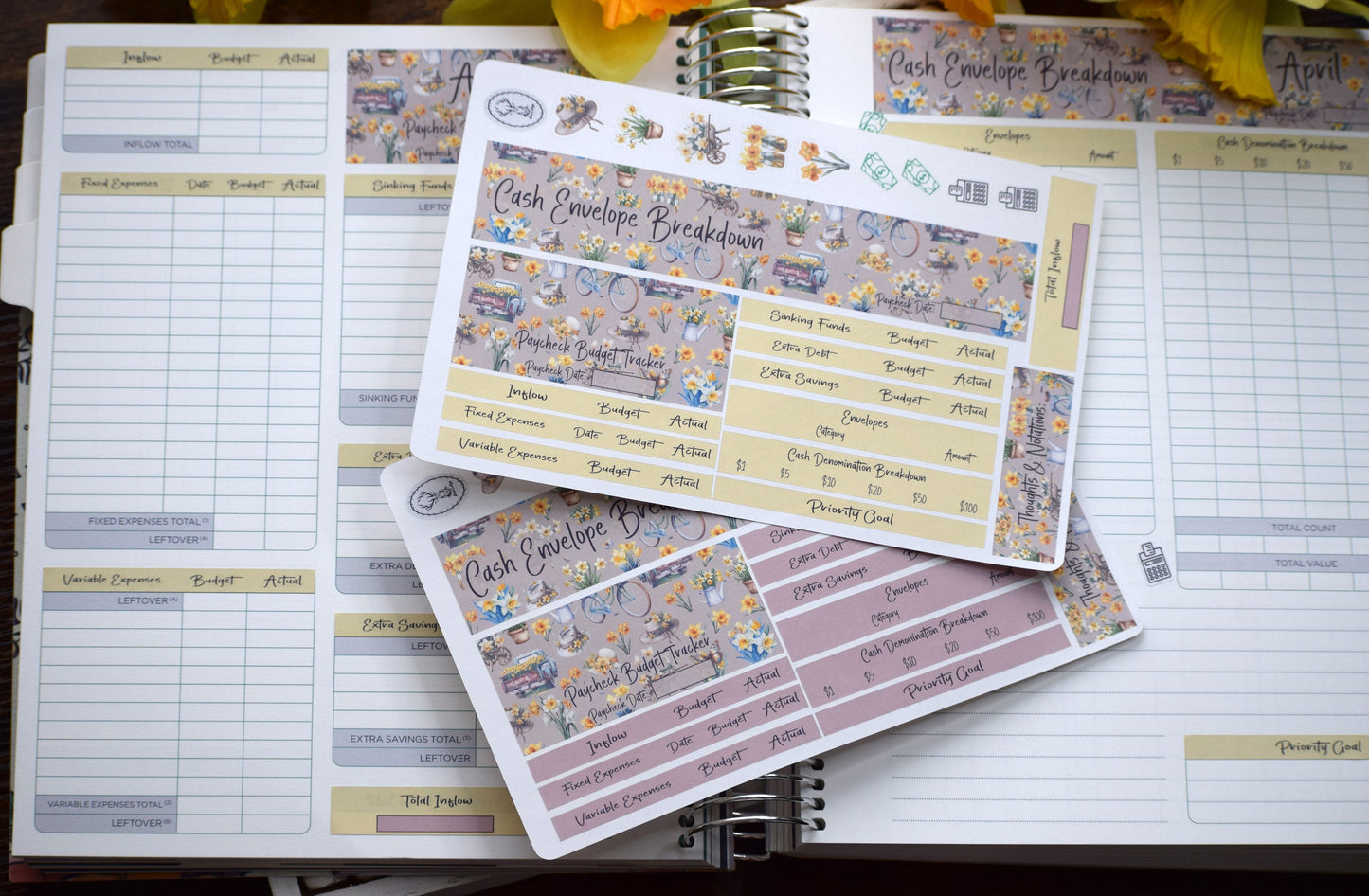 TBM BBP Workbook Sticker Kit, Daffodil Delight #20