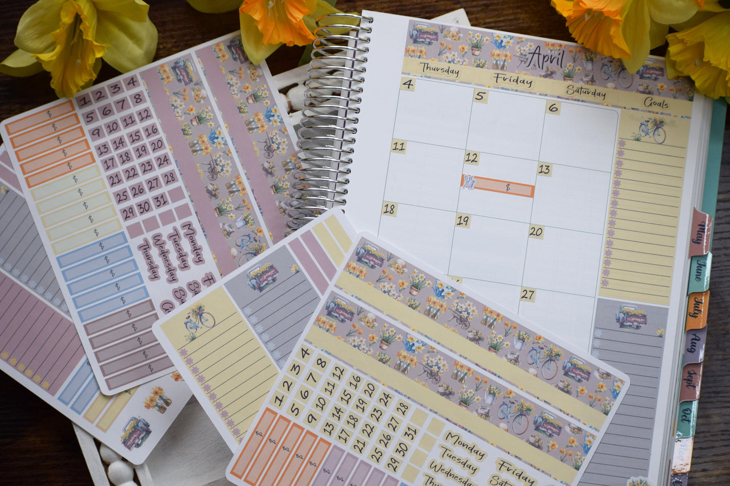 TBM BBP Workbook Sticker Kit, Daffodil Delight #20