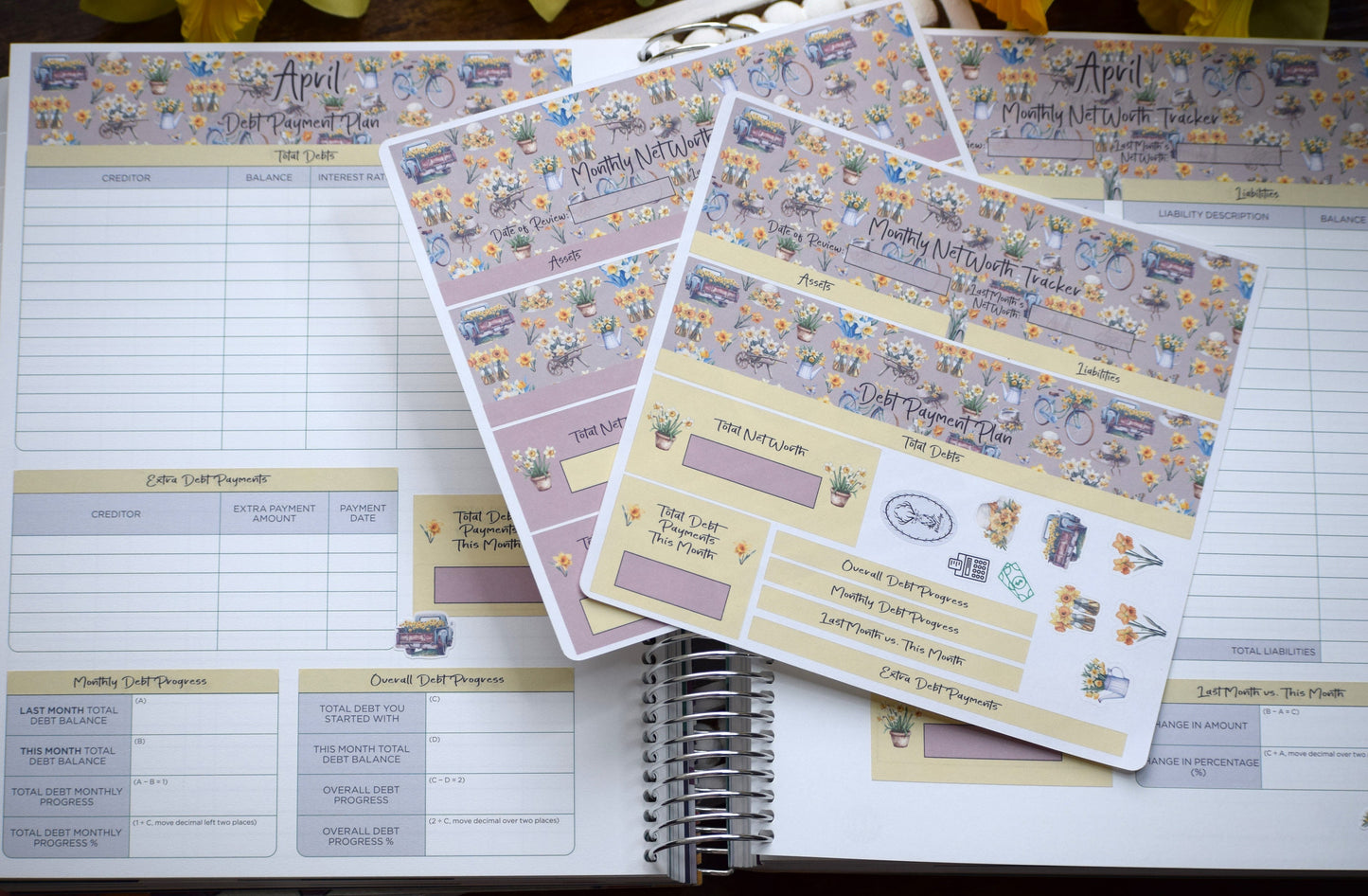TBM BBP Workbook Sticker Kit, Daffodil Delight #20