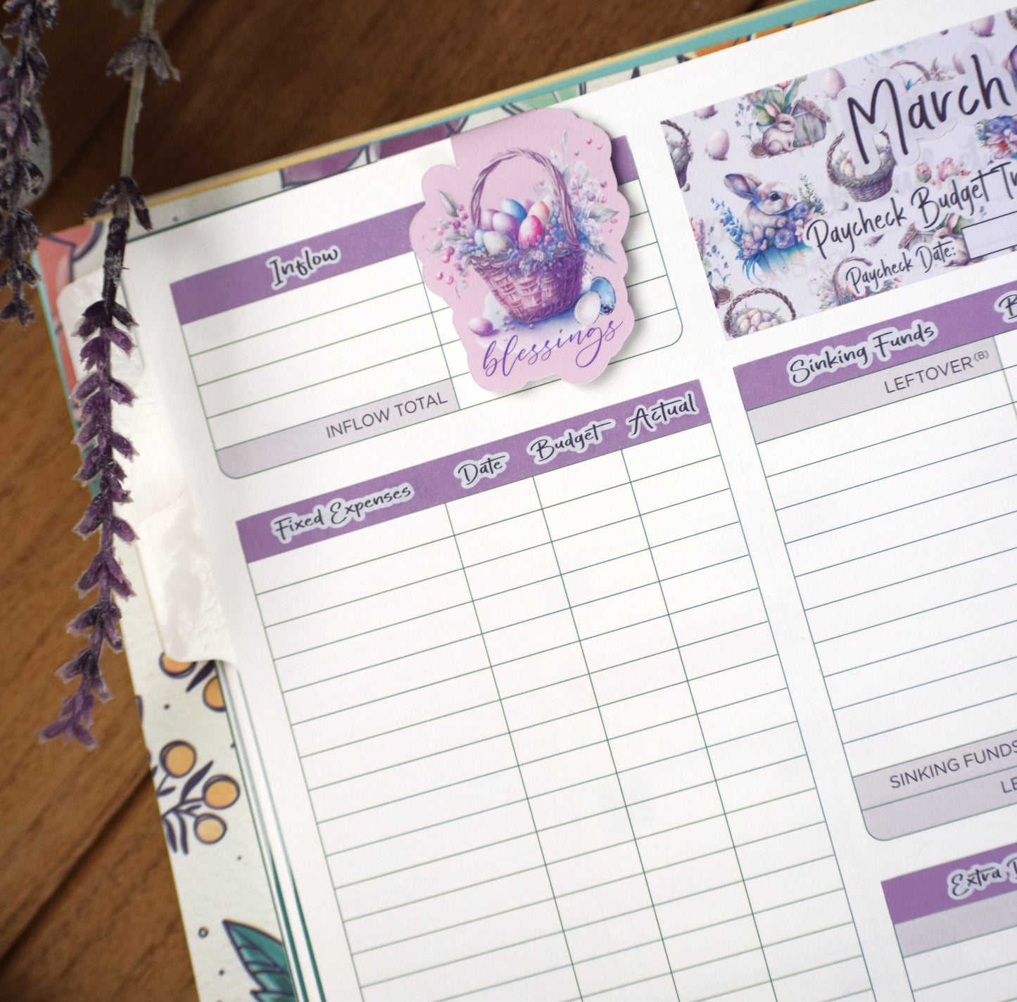 Magnetic Bookmarks, Easter #3