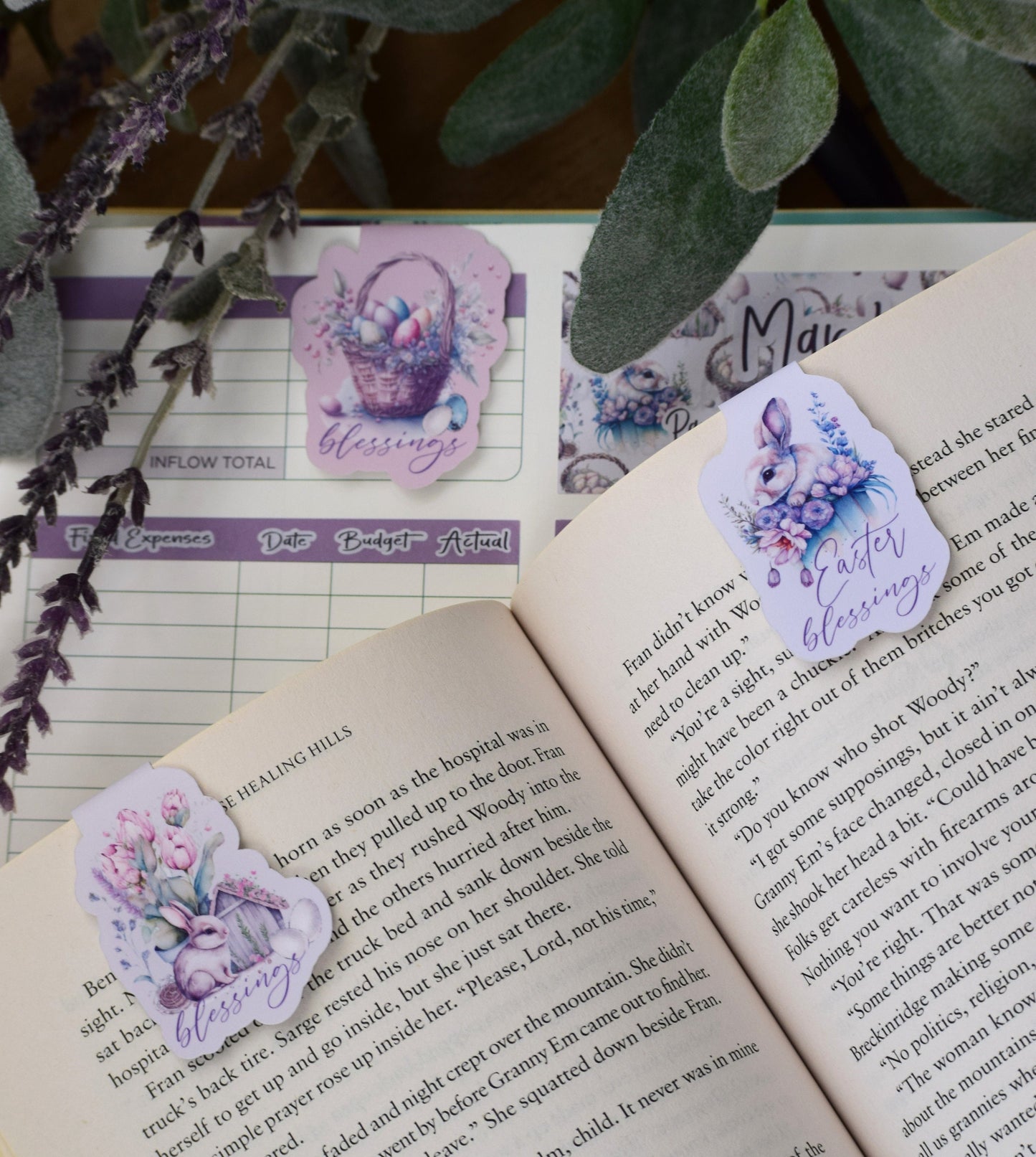 Magnetic Bookmarks, Easter #3