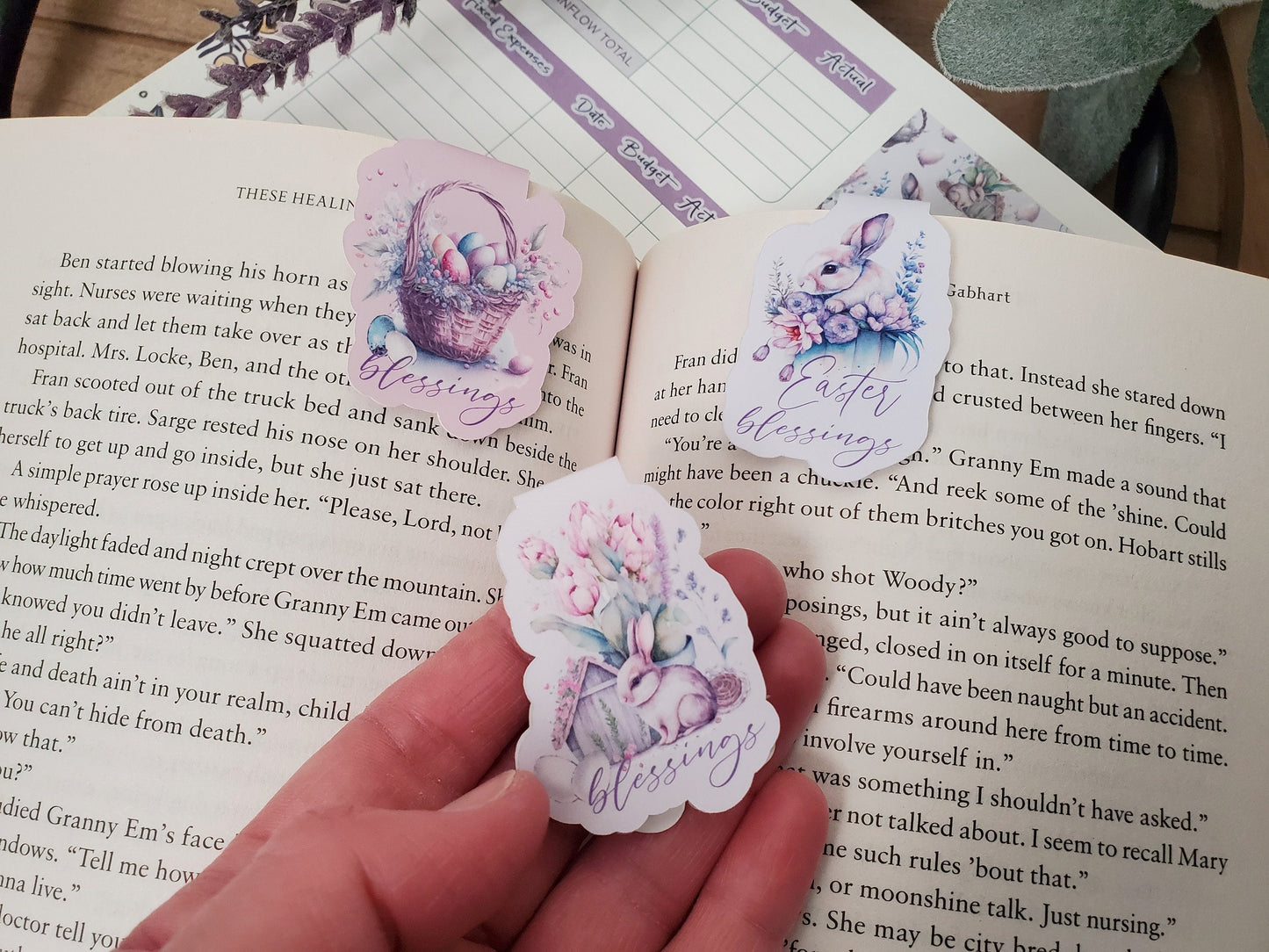 Magnetic Bookmarks, Easter #3