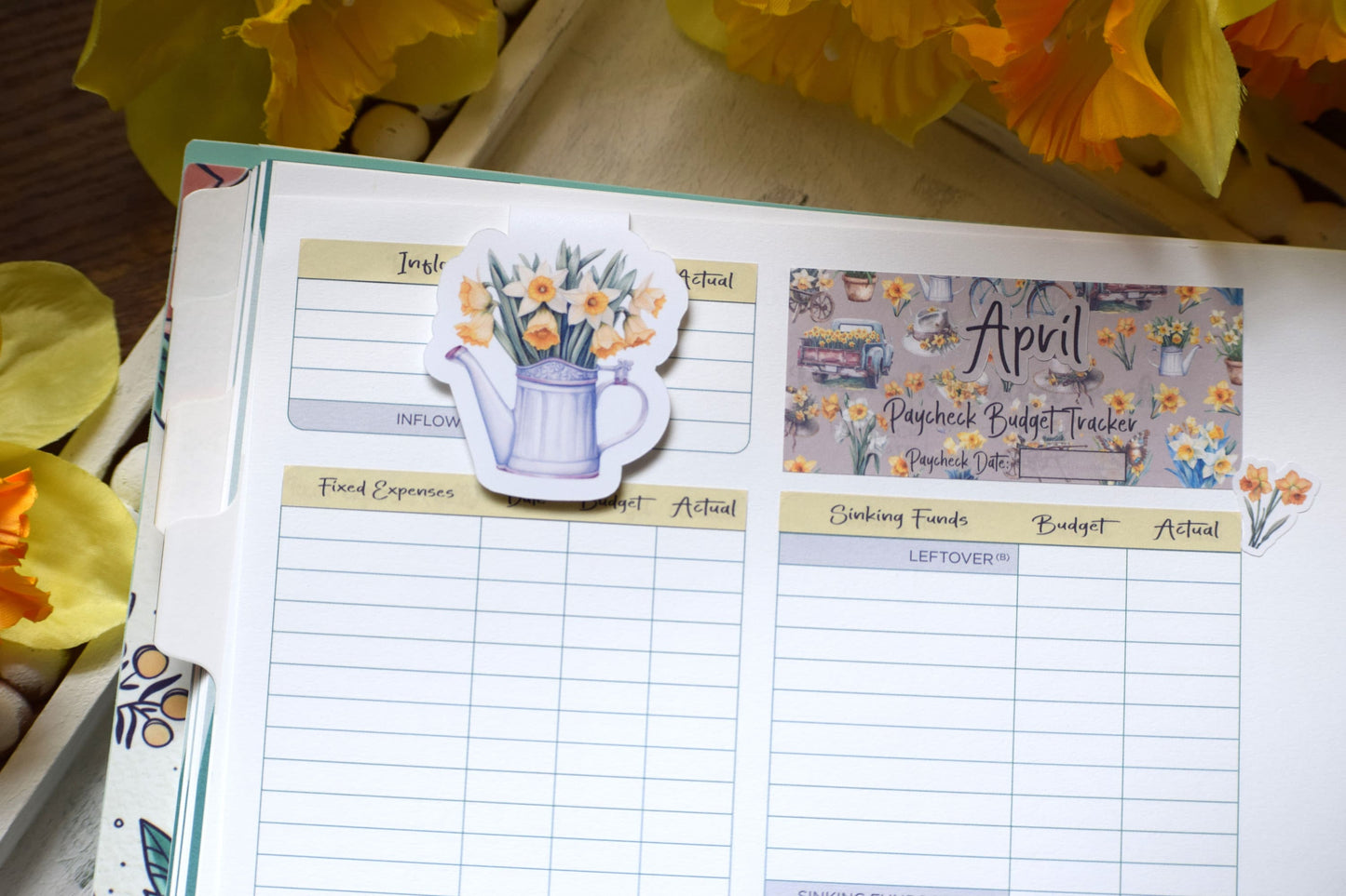 Magnetic Bookmarks, Daffodil Delight