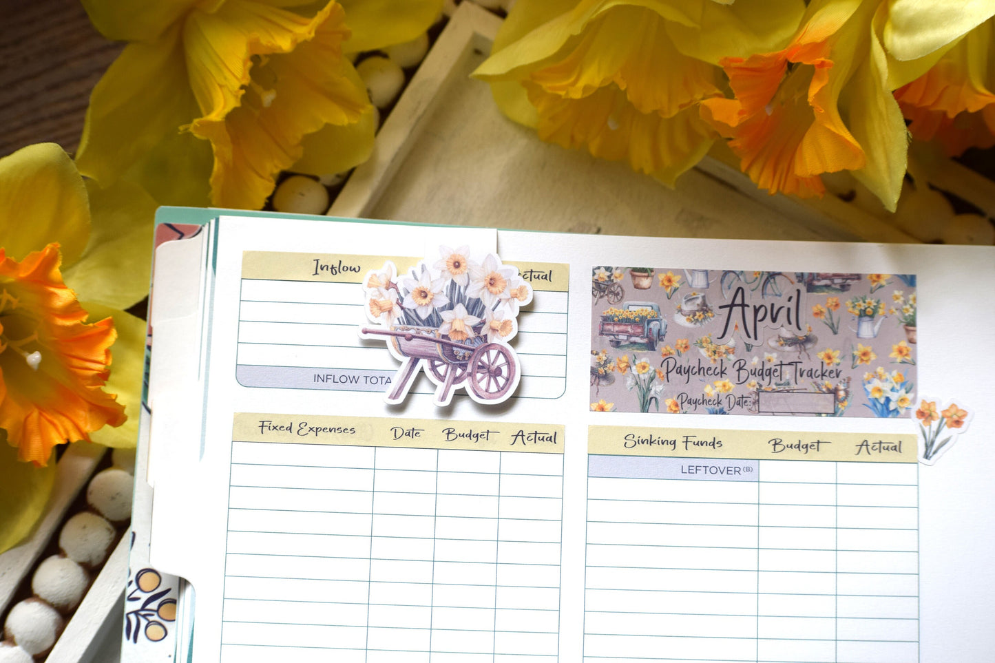 Magnetic Bookmarks, Daffodil Delight