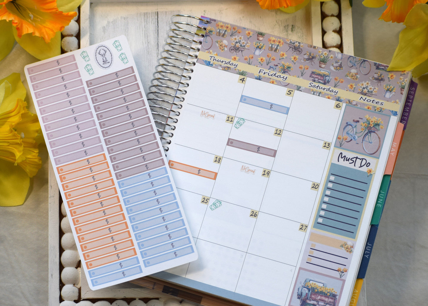 Budget Sticker Kit, Daffodil Delight #20