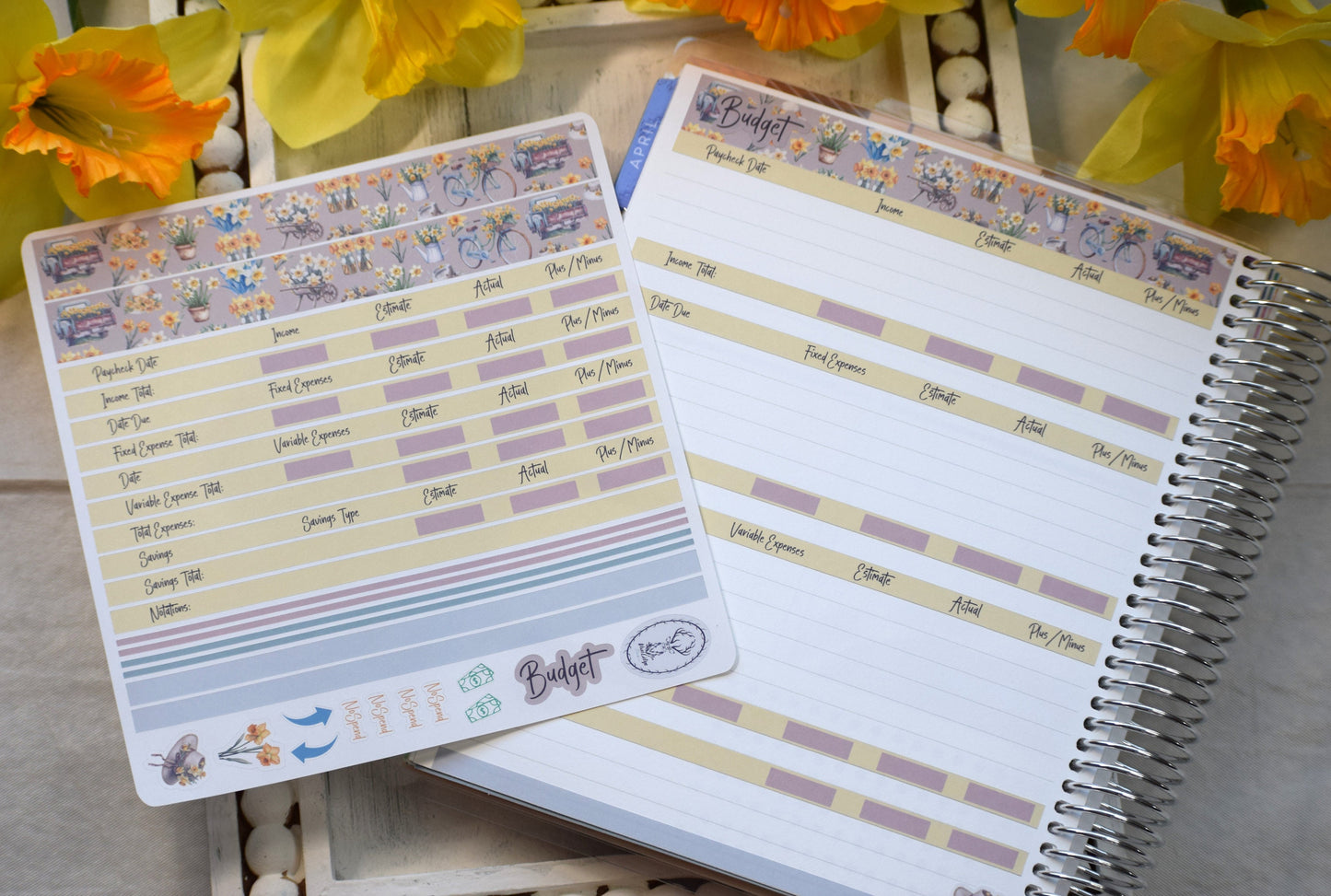 Budget Sticker Kit, Daffodil Delight #20