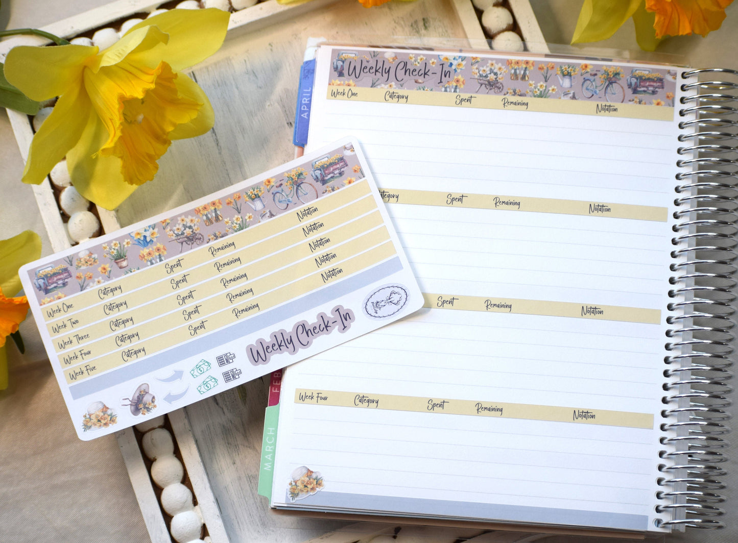 Budget Sticker Kit, Daffodil Delight #20