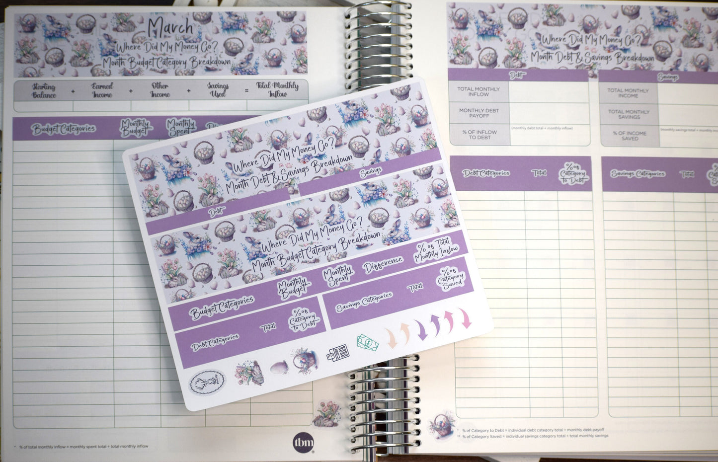 TBM BBP Workbook Sticker Kit, Easter
