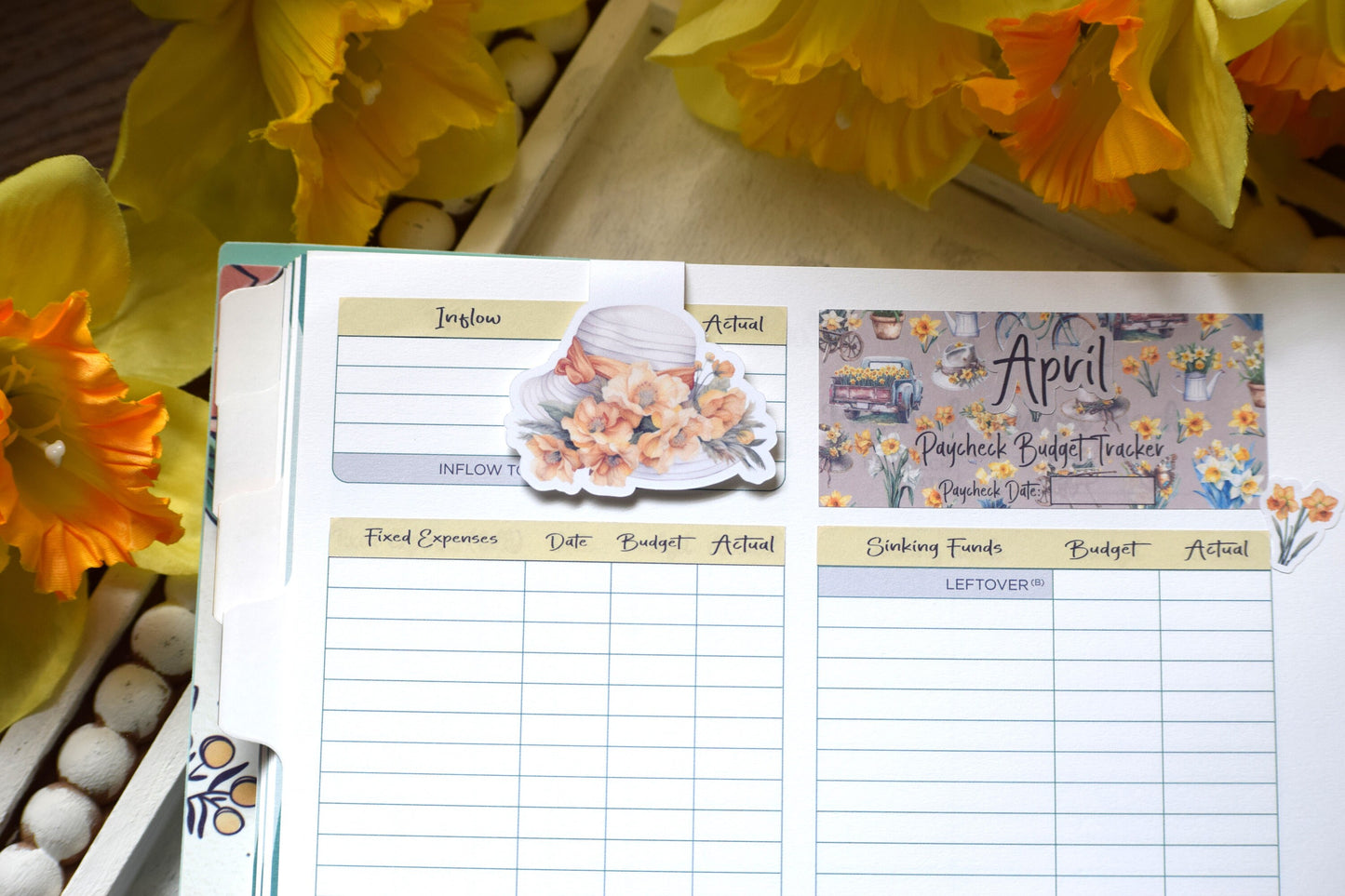 Magnetic Bookmarks, Daffodil Delight
