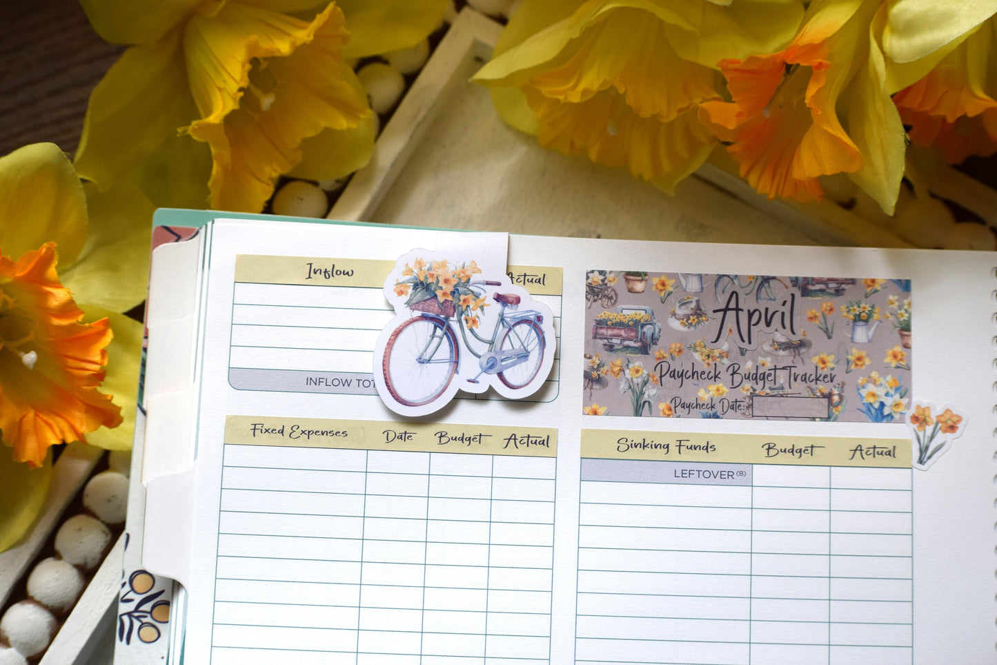Magnetic Bookmarks, Daffodil Delight