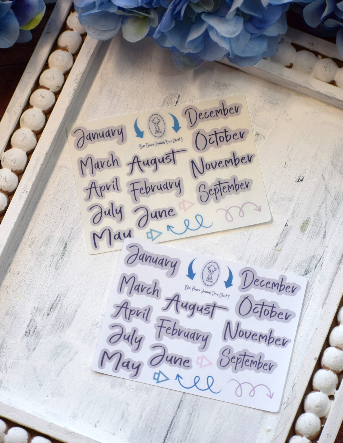 Journaling Deco Weekly Planner Sticker Kit