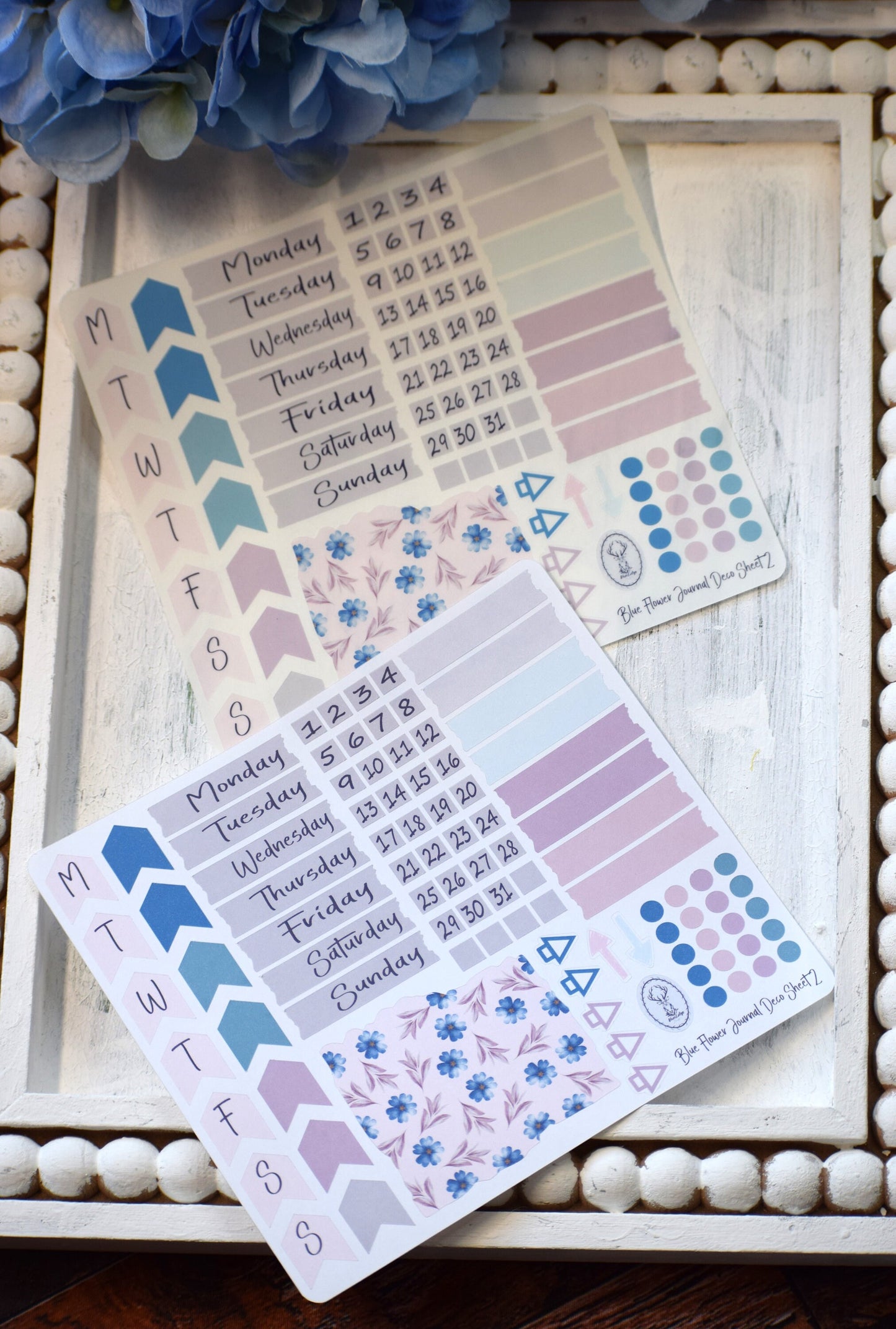 Journaling Deco Weekly Planner Sticker Kit