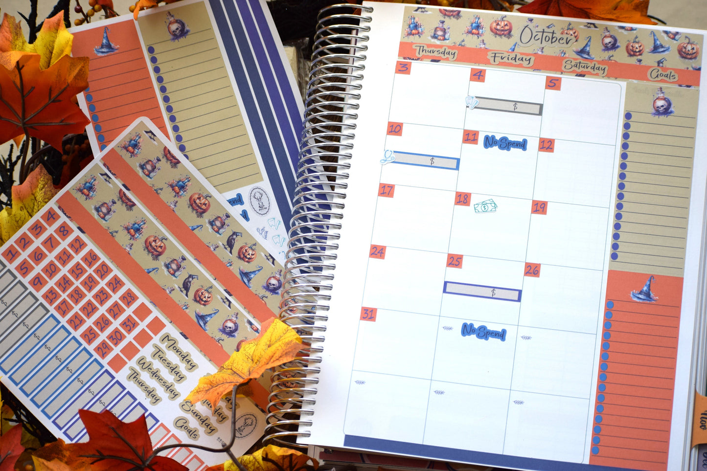 TBM BBP Workbook Sticker Kit, Halloween