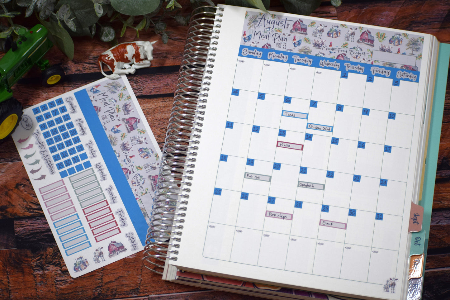 TBM BBP Workbook Sticker Kit, Farm Life