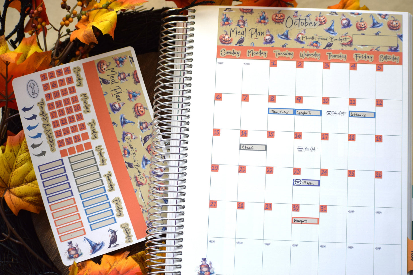 TBM BBP Workbook Sticker Kit, Halloween
