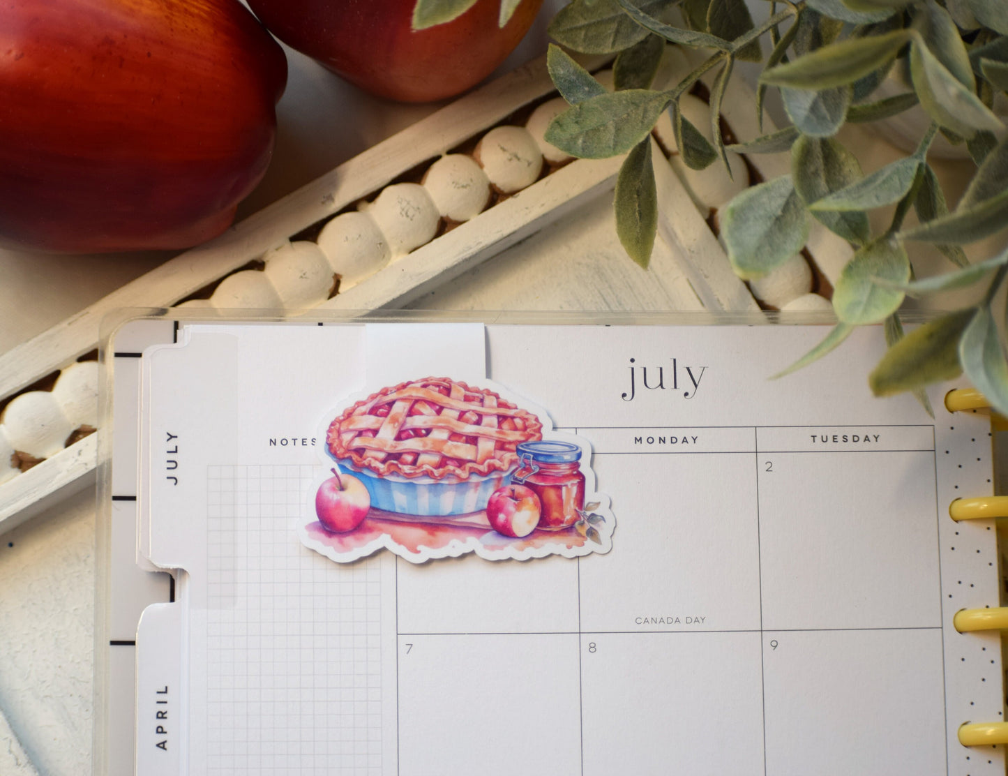 Magnetic Bookmarks, Apple Picking