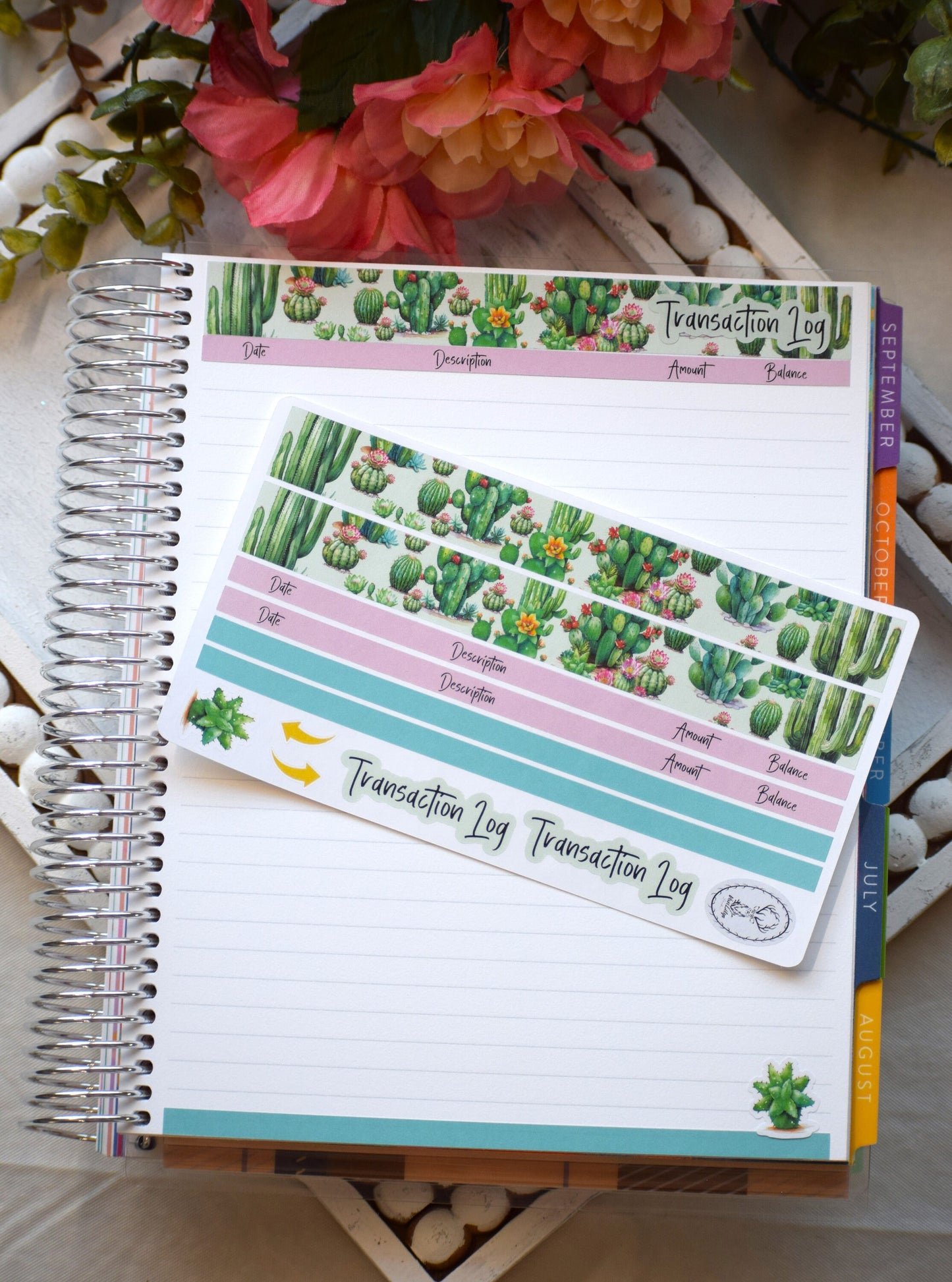 Budget Sticker Kit, Cactus