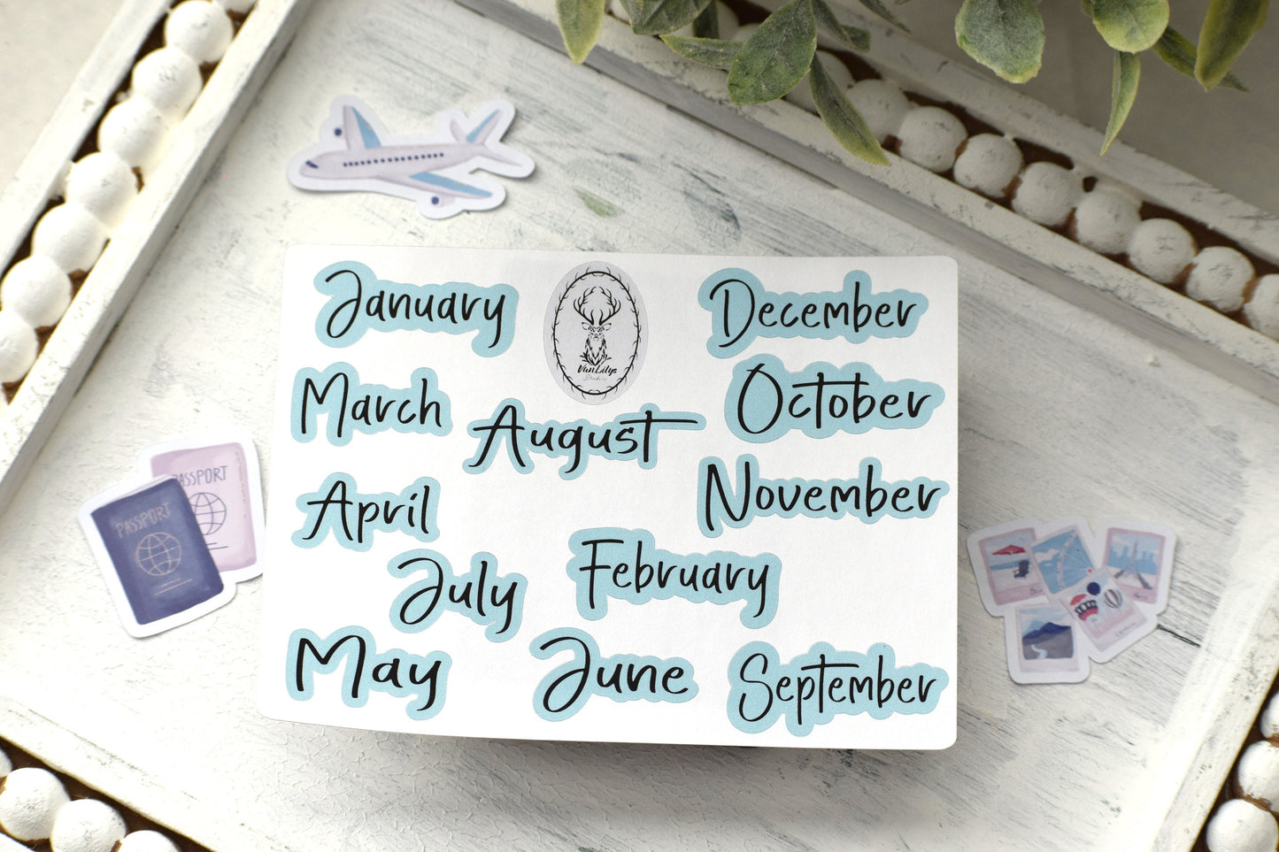 Budget Sticker Kit, Travel