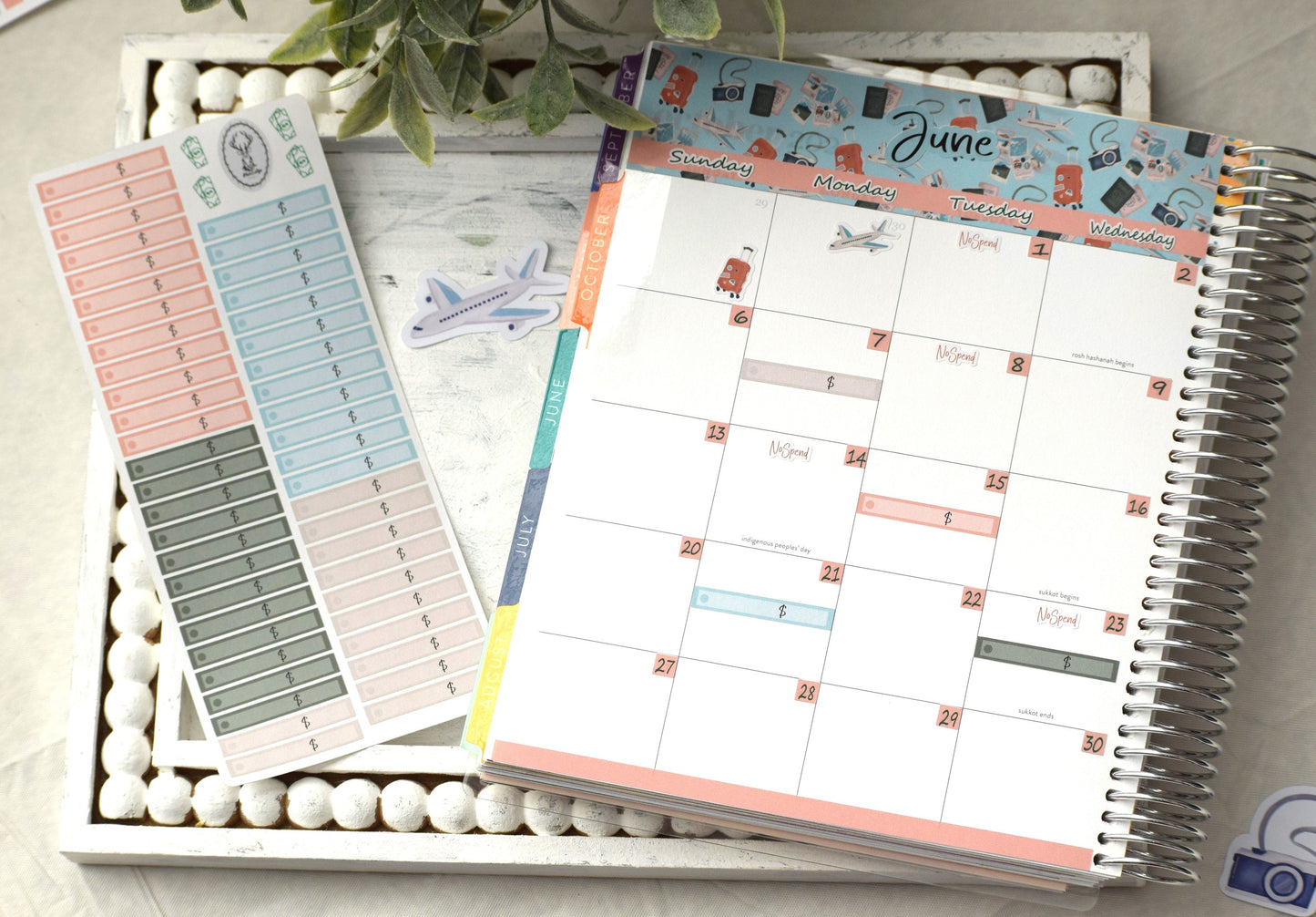 Budget Sticker Kit, Travel