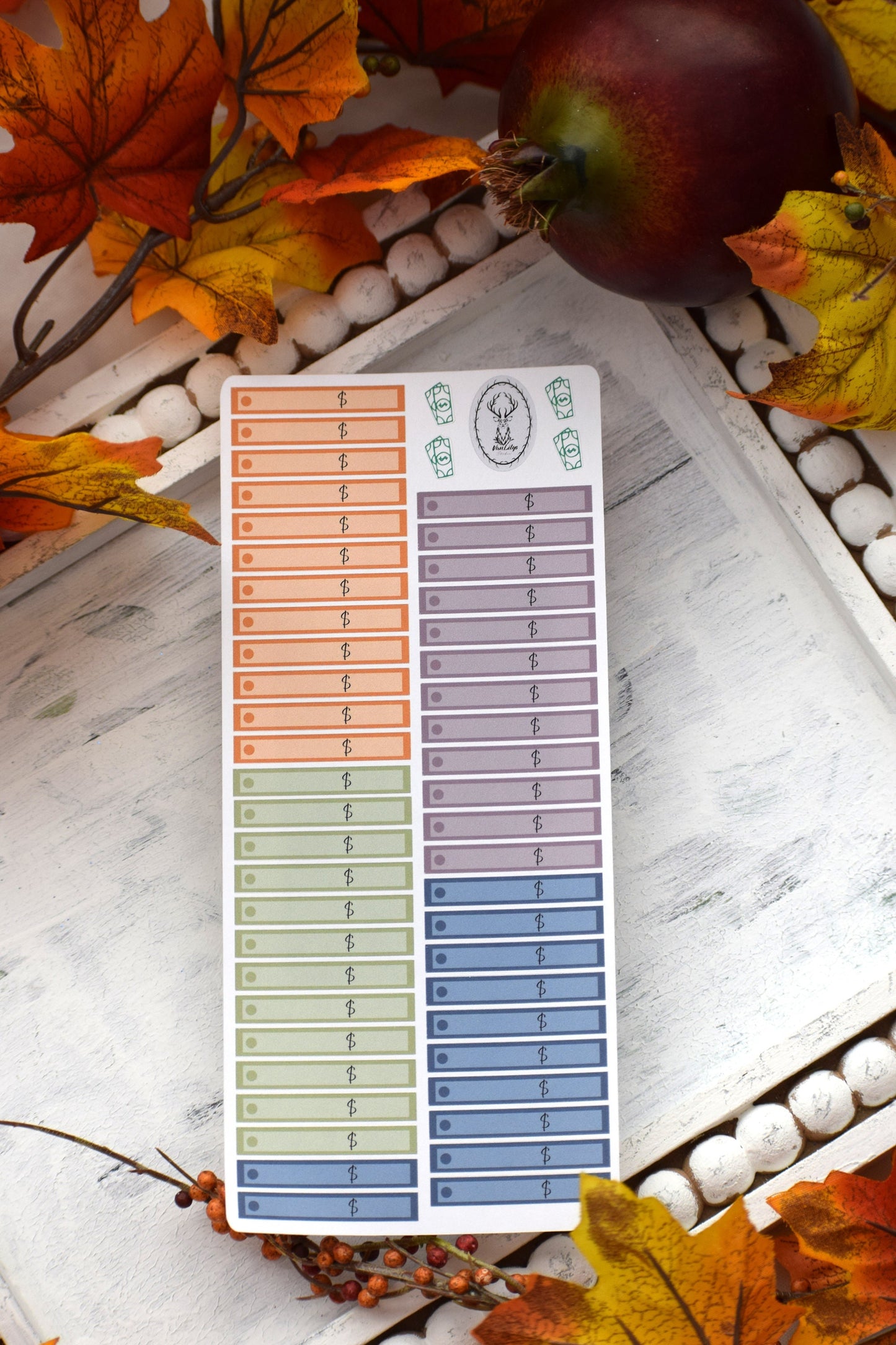 Budget Sticker Kit, Turkeys!