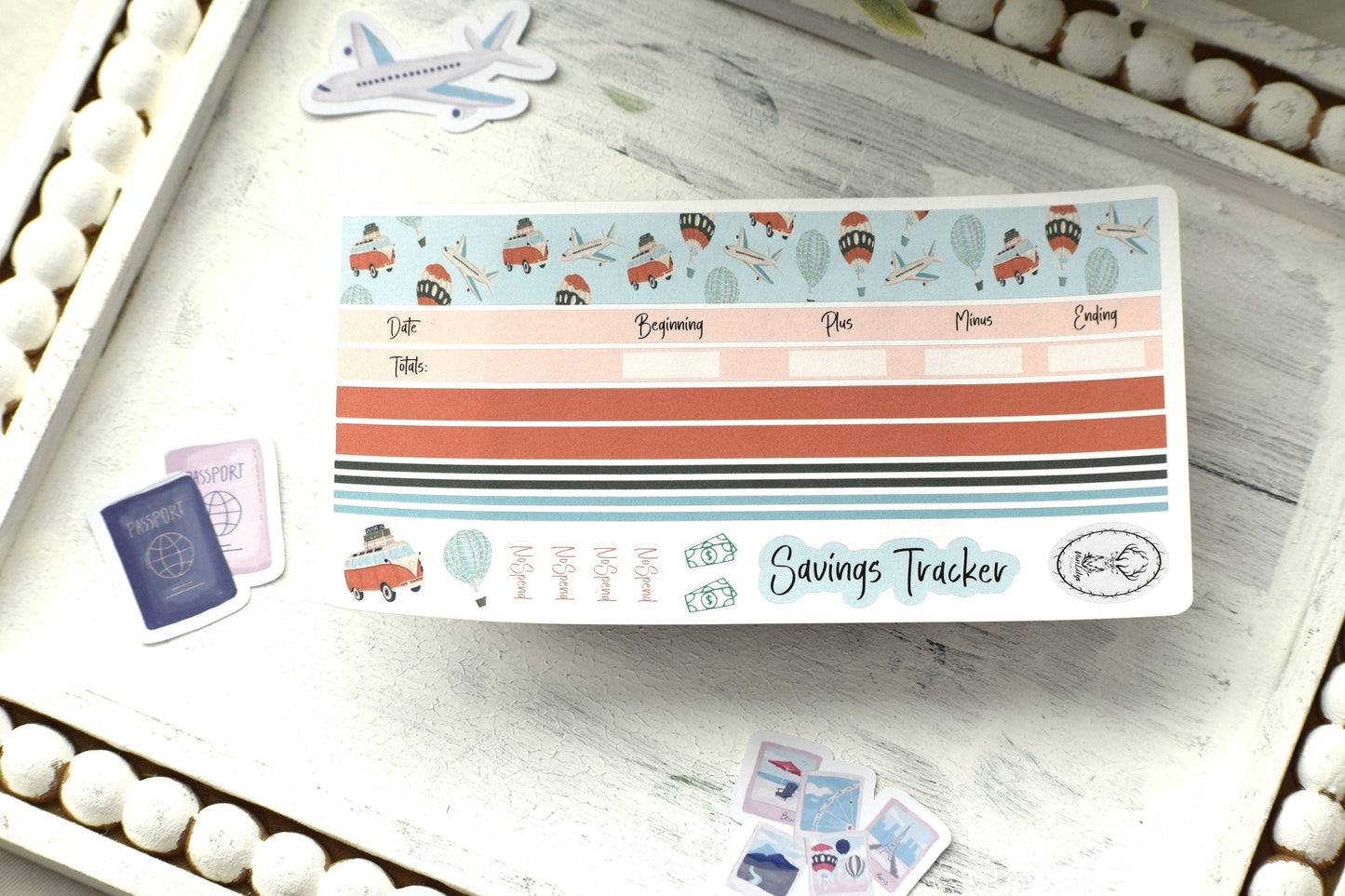 Budget Sticker Kit, Travel