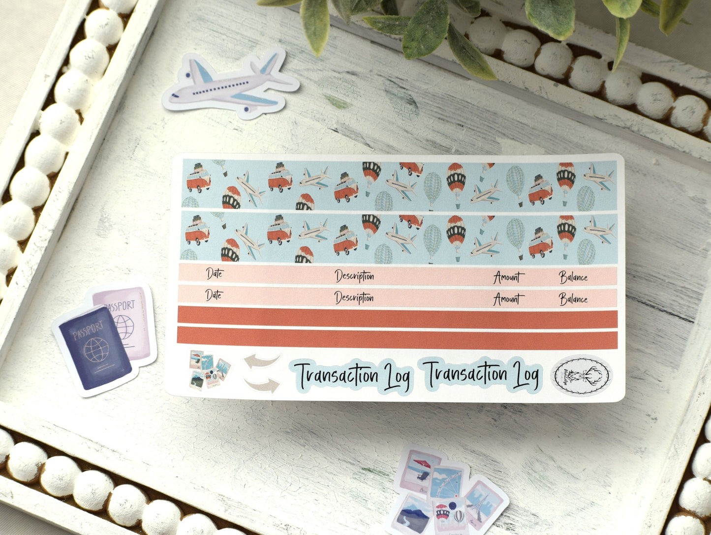 Budget Sticker Kit, Travel