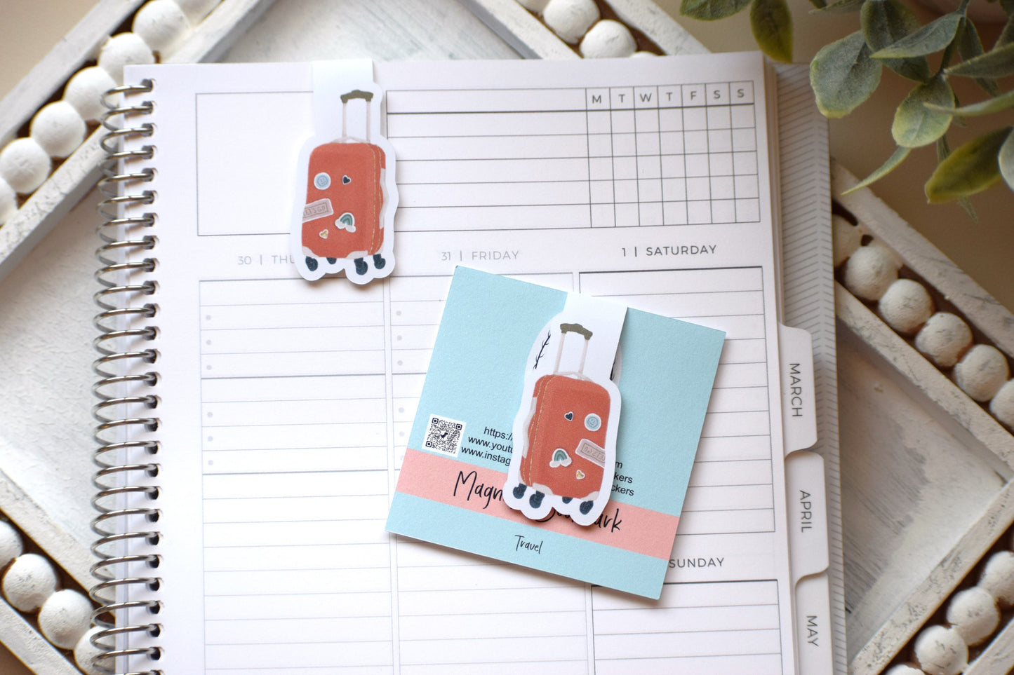 Magnetic Bookmarks, Travel