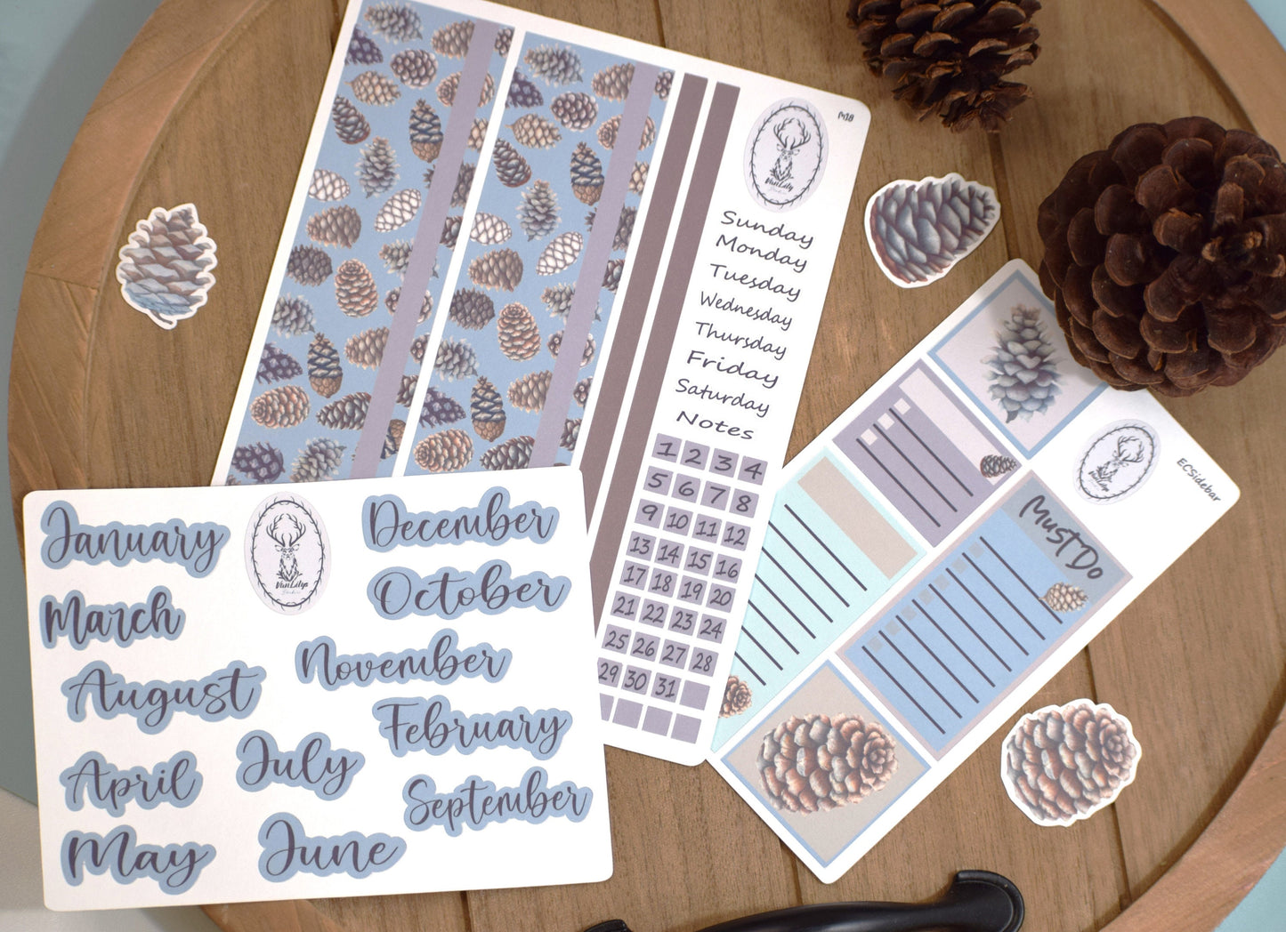 Budget Kit, Winter of Pinecones