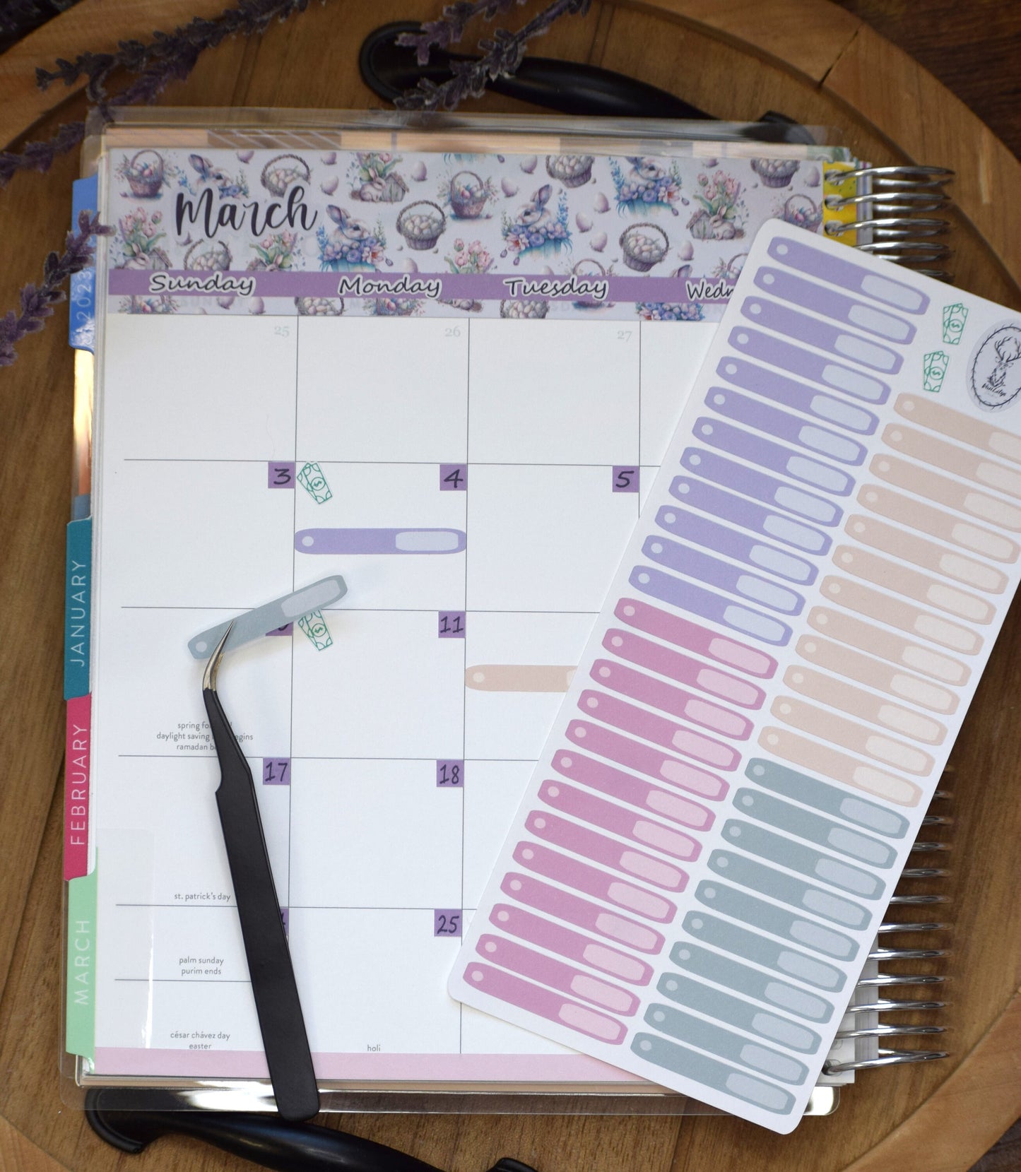 Budget Sticker Kit, Easter #3