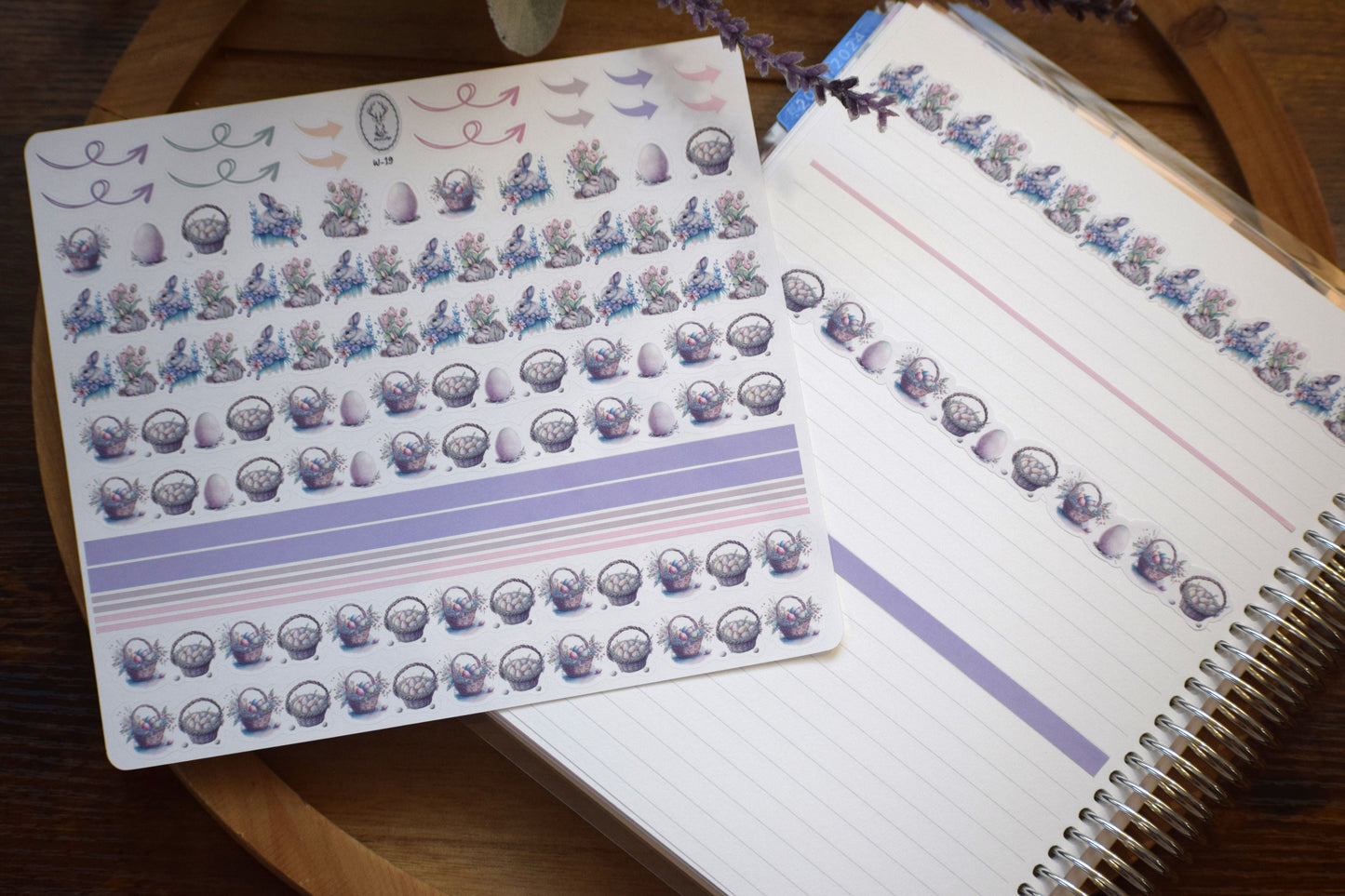 Washi Planner Sticker Sheet, Easter #3