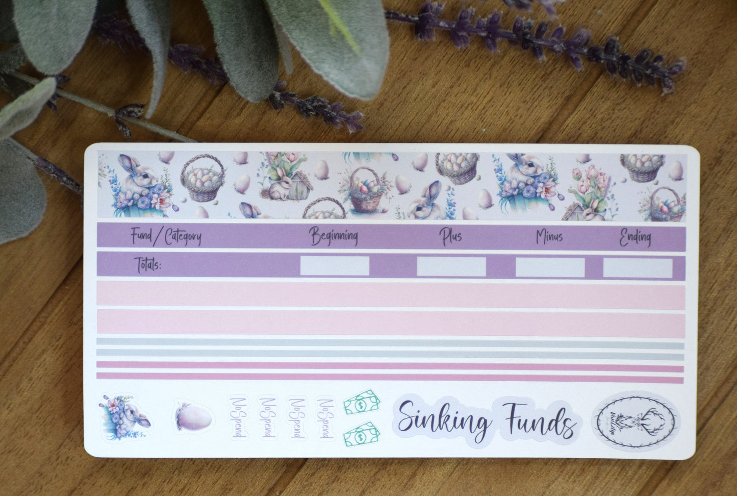 Budget Sticker Kit, Easter #3