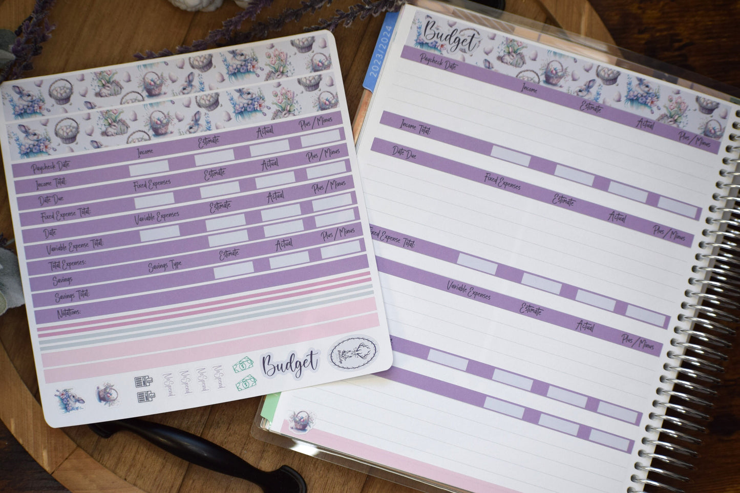 Budget Sticker Kit, Easter #3