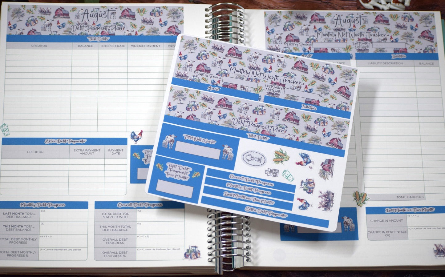 TBM BBP Workbook Sticker Kit, Farm Life